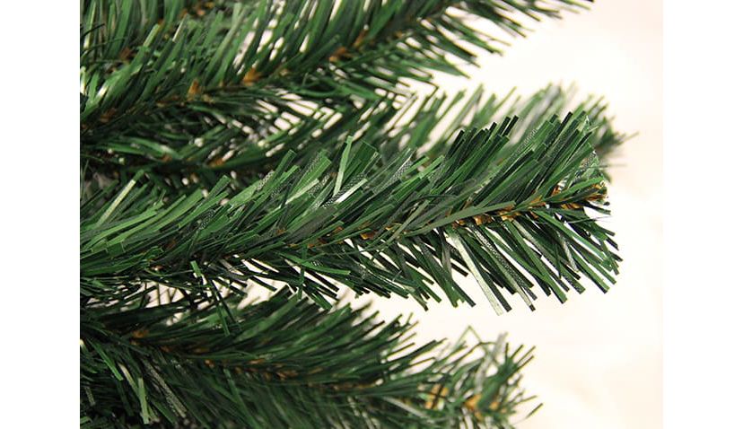 15 Pre-Lit Green Pencil Pine Artificial Christmas Tree - Multi Lights
