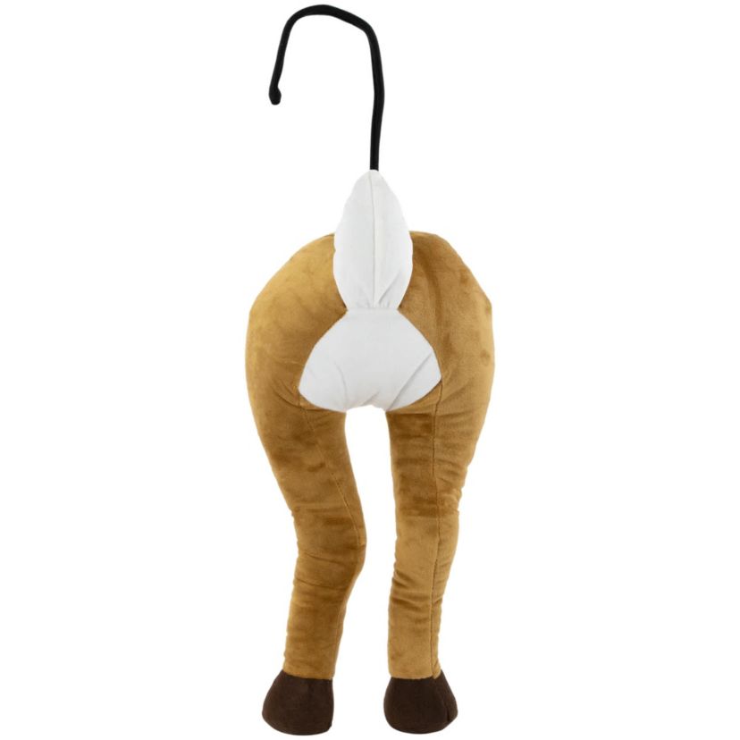 20" Plush Hanging Reindeer Legs Christmas Decoration
