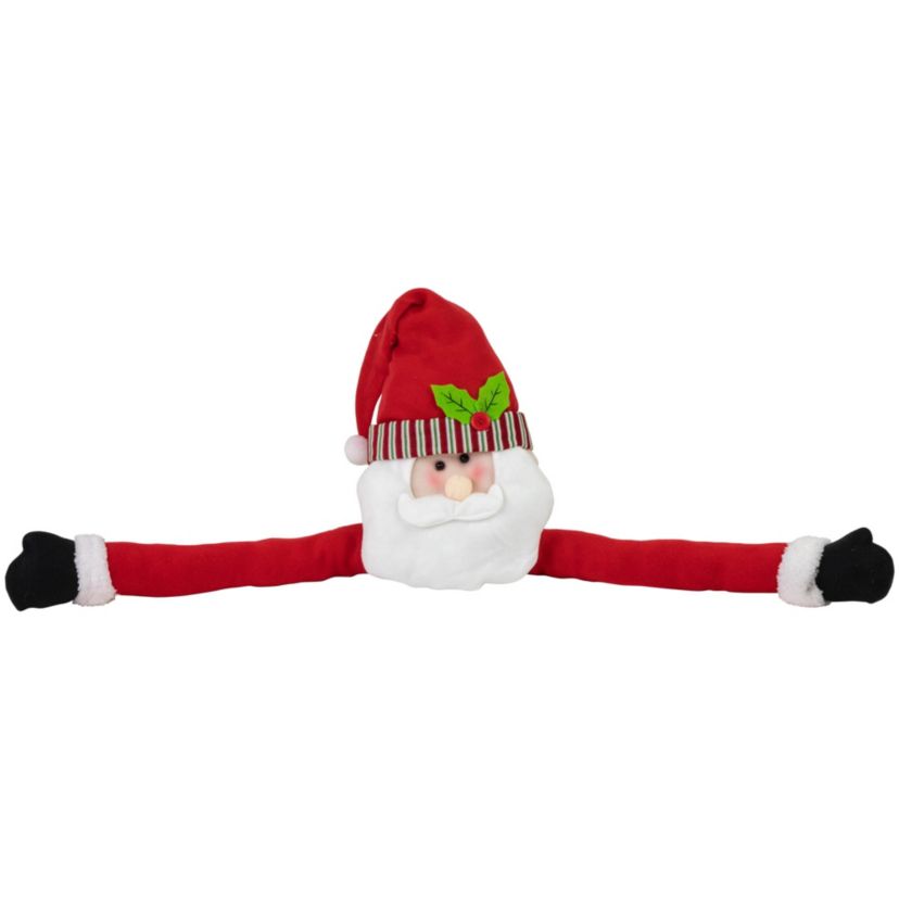 27inch Plush Santa Claus Christmas Tree Topper Unlit