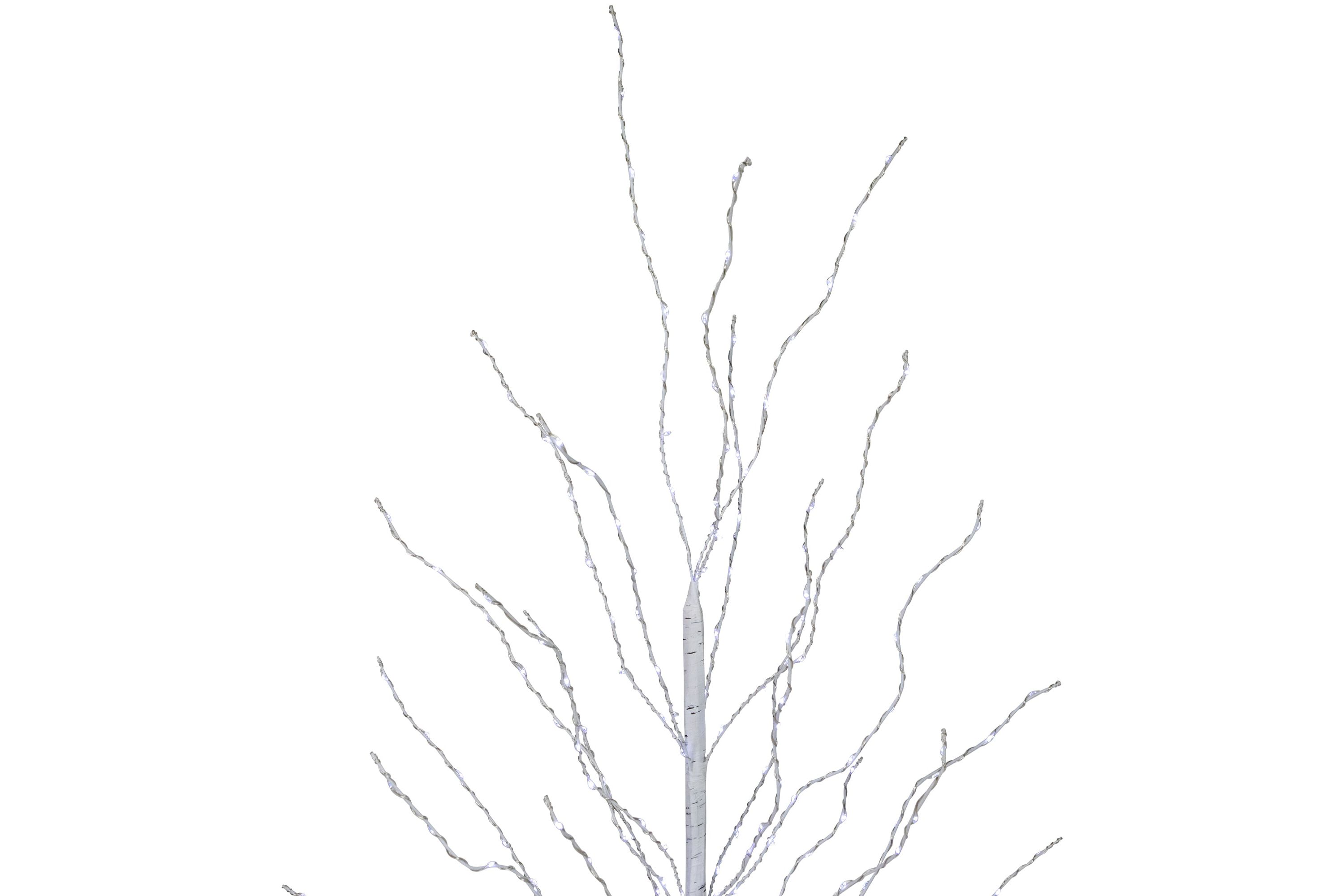 5ft LED Lighted White Birch Christmas Twig Tree - Cool White Lights