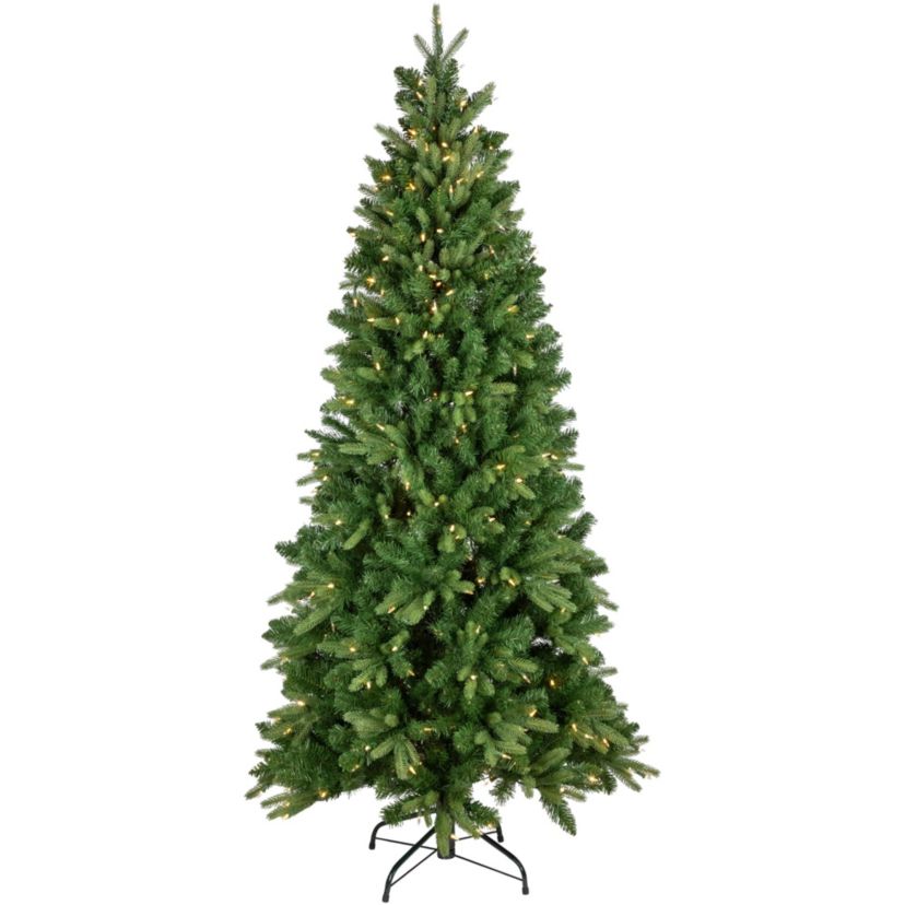Real Touch™️ Pre-Lit Washington Frasier Fir Multi-Function Slim Christmas Tree - 7.5 - Dual Color LED Lights