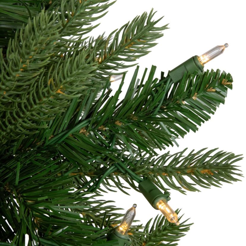 Real Touch™️ Pre-Lit Washington Frasier Fir Multi-Function Slim Christmas Tree - 7.5 - Dual Color LED Lights