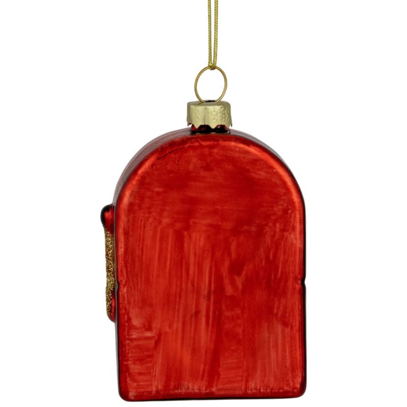 3.25" Lucky 7s Jackpot Slots Glass Christmas Ornament