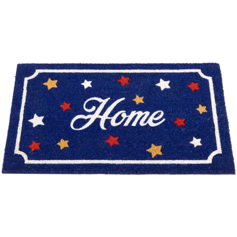 Blue Coir "Home" Americana Outdoor Doormat 18" x 30"
