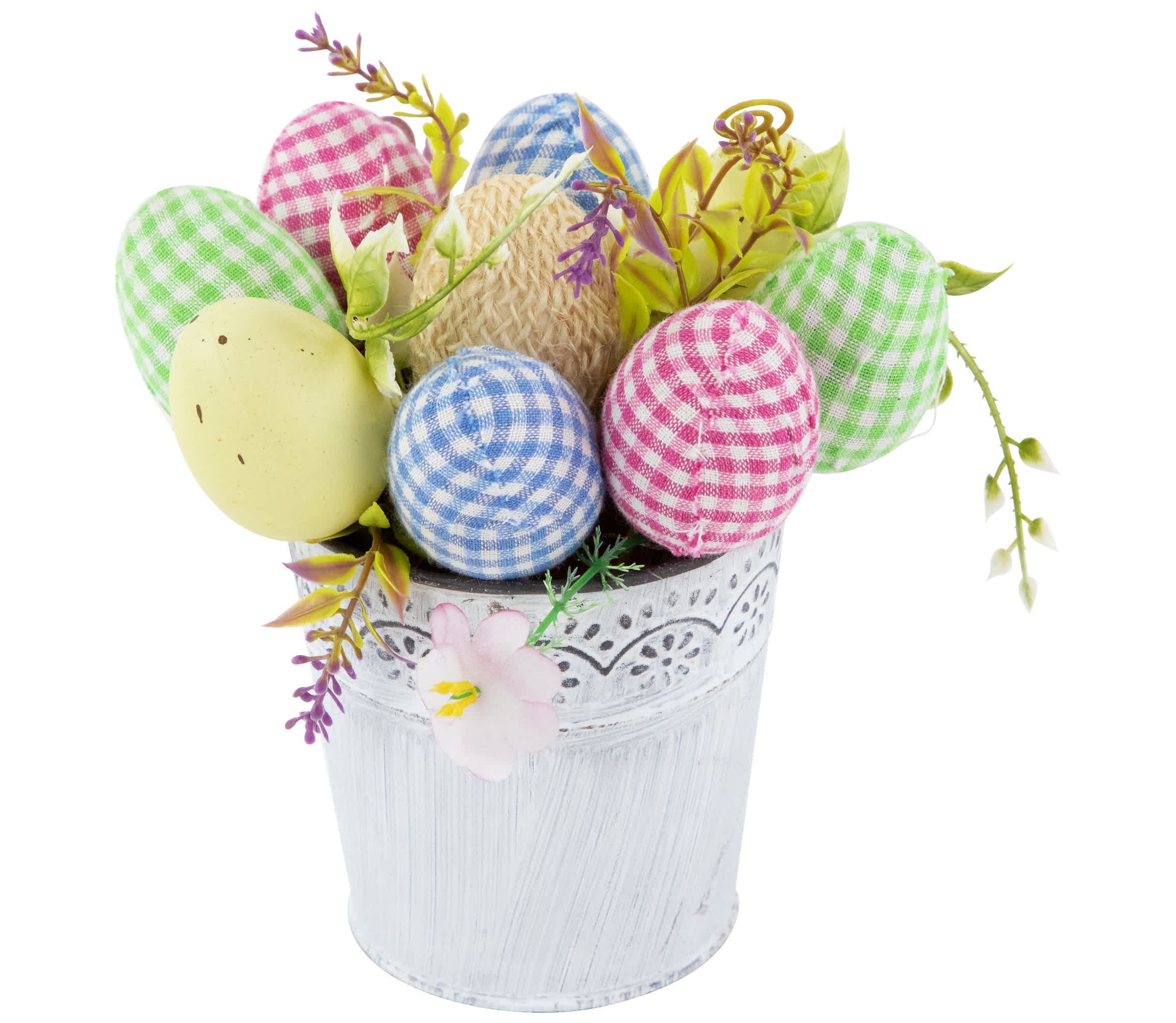 Easter Egg Spring Potted Floral Arrangement - 7"