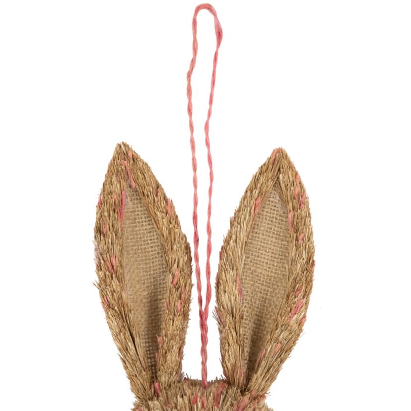 Easter Bunny with Bow Hanging Wall Decoration - 21"