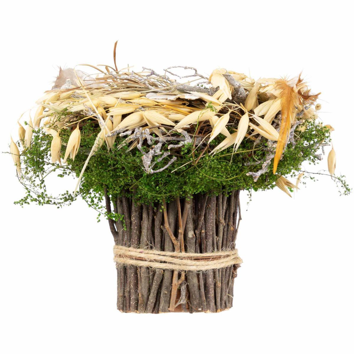 Birds Nest with Eggs Easter Bundle Decoration - 6.5"