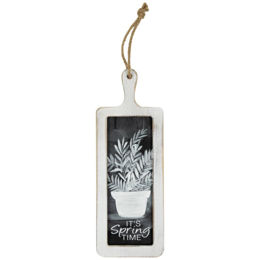 Its Spring Time Floral Cutting Board Wall Decoration - 10.5"