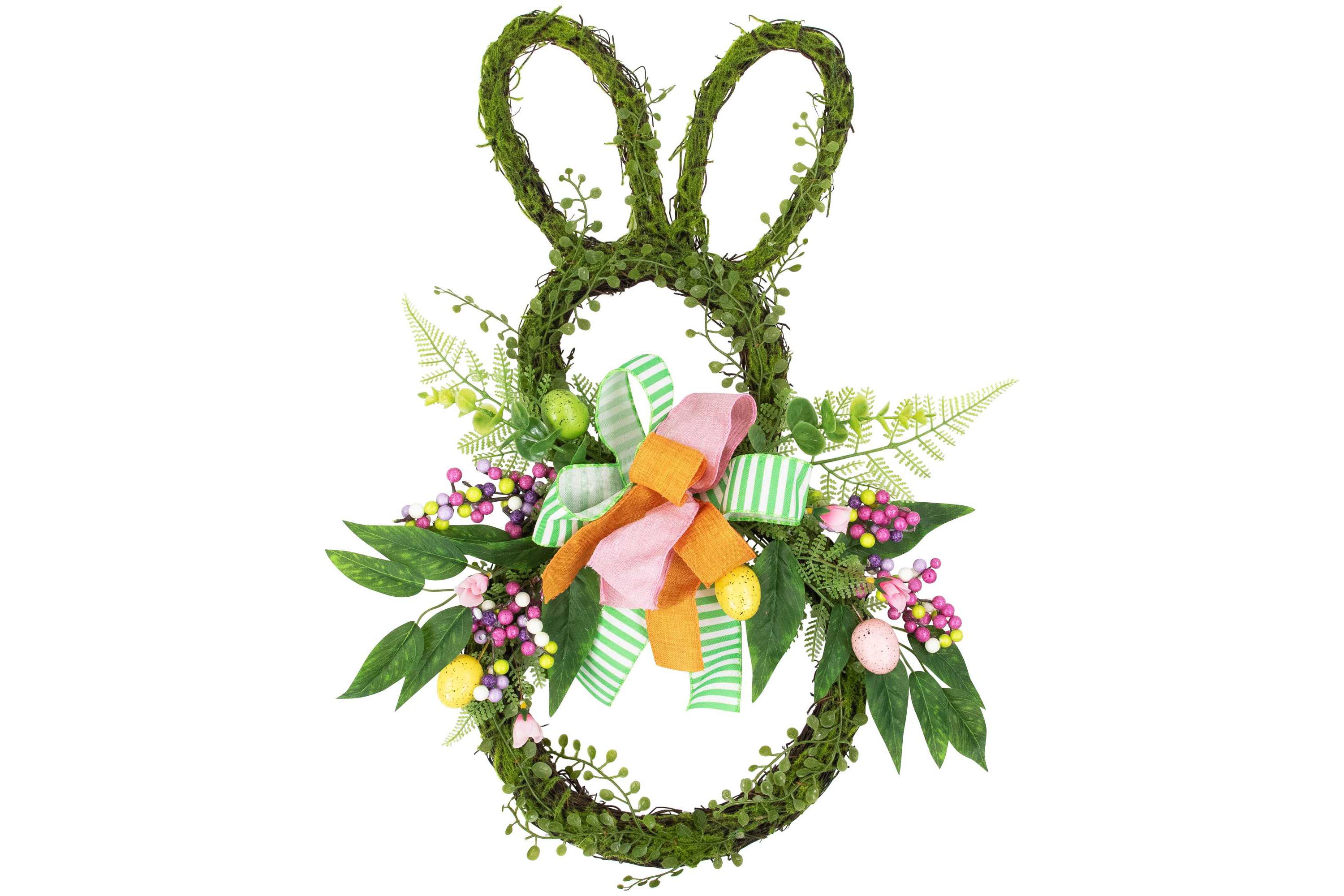 Twig and Vine Easter Bunny Artificial Wreath - 23"