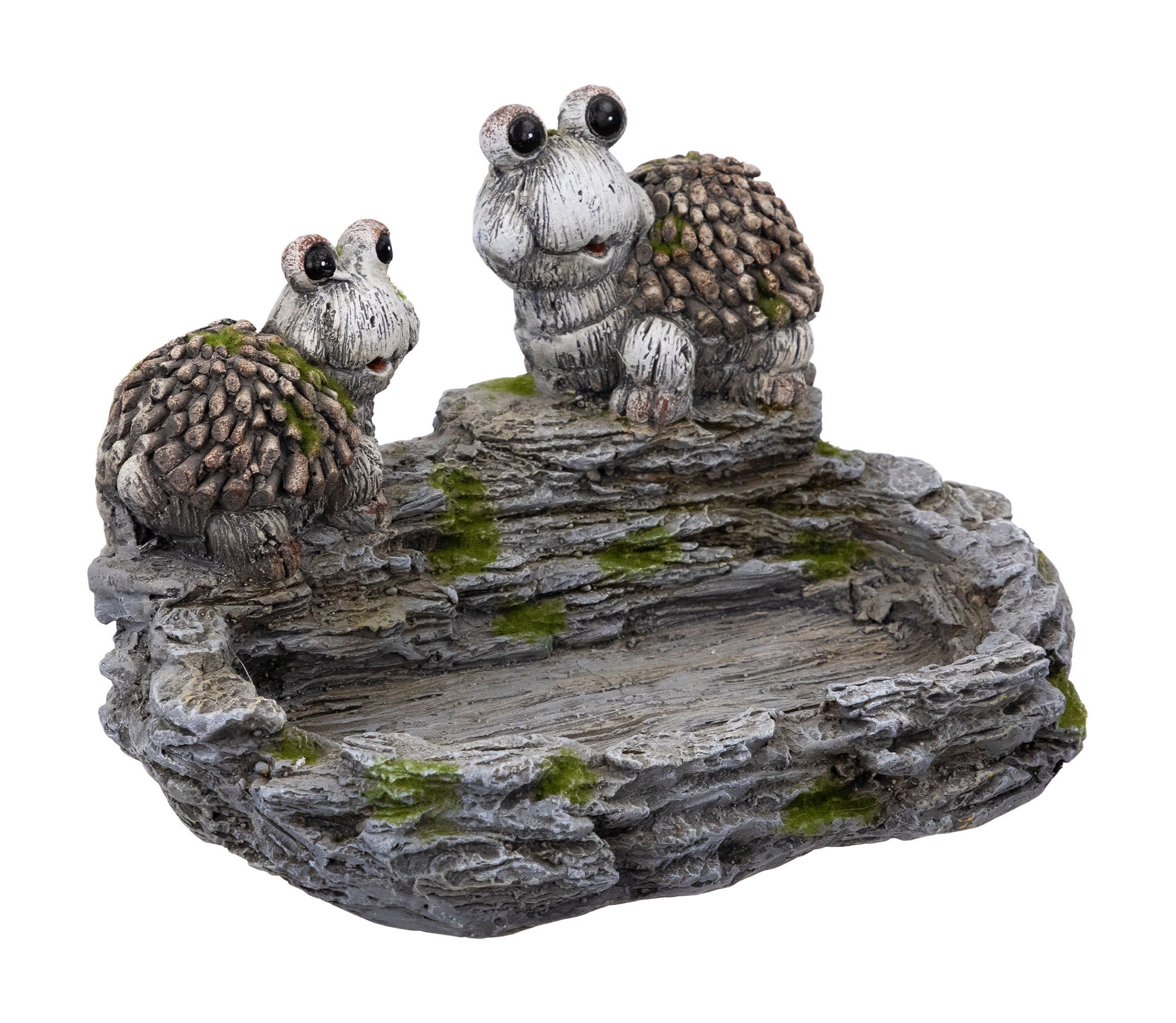 Turtle Couple Outdoor Garden Bird Bath - 11.75"