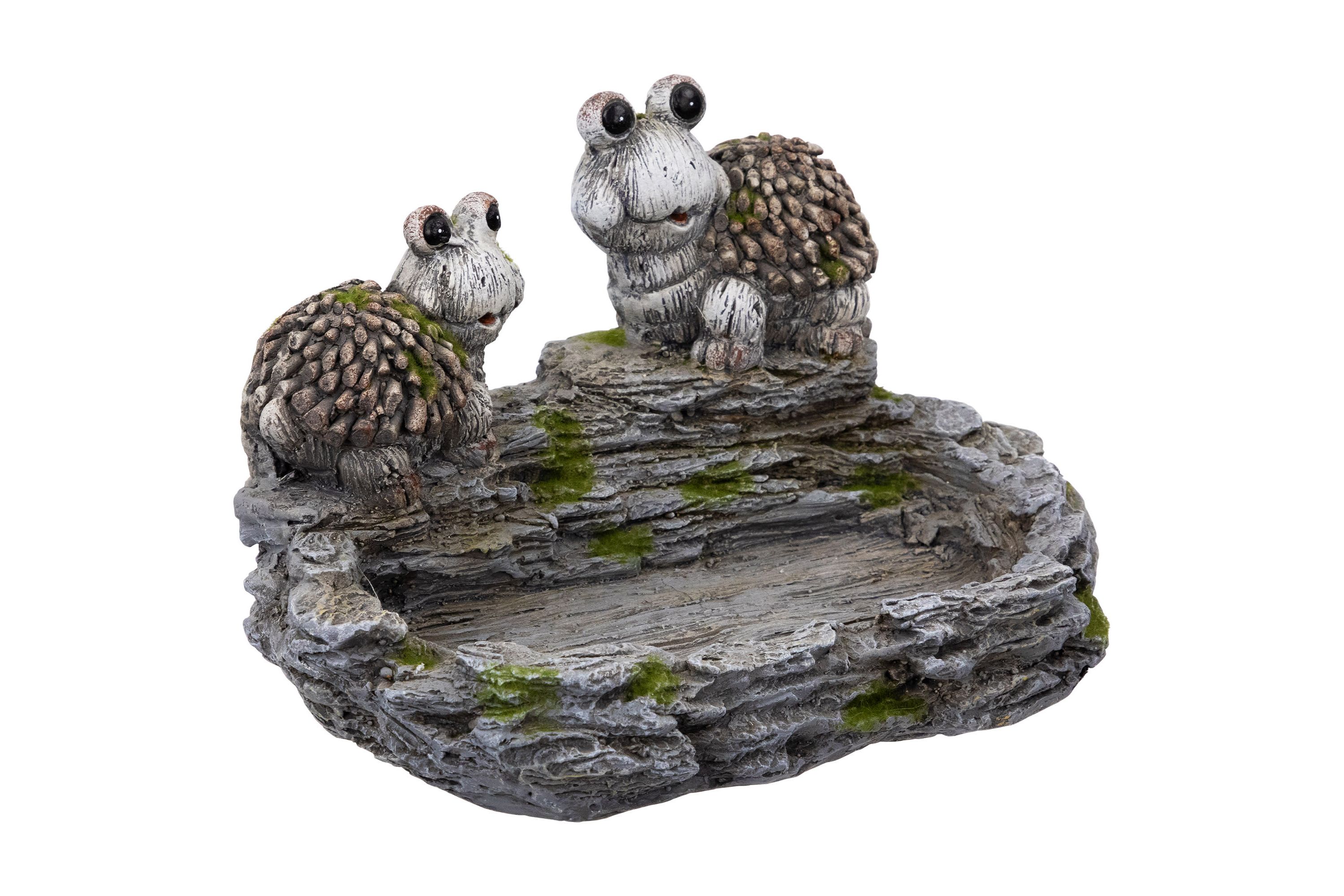 Turtle Couple Outdoor Garden Bird Bath - 11.75"