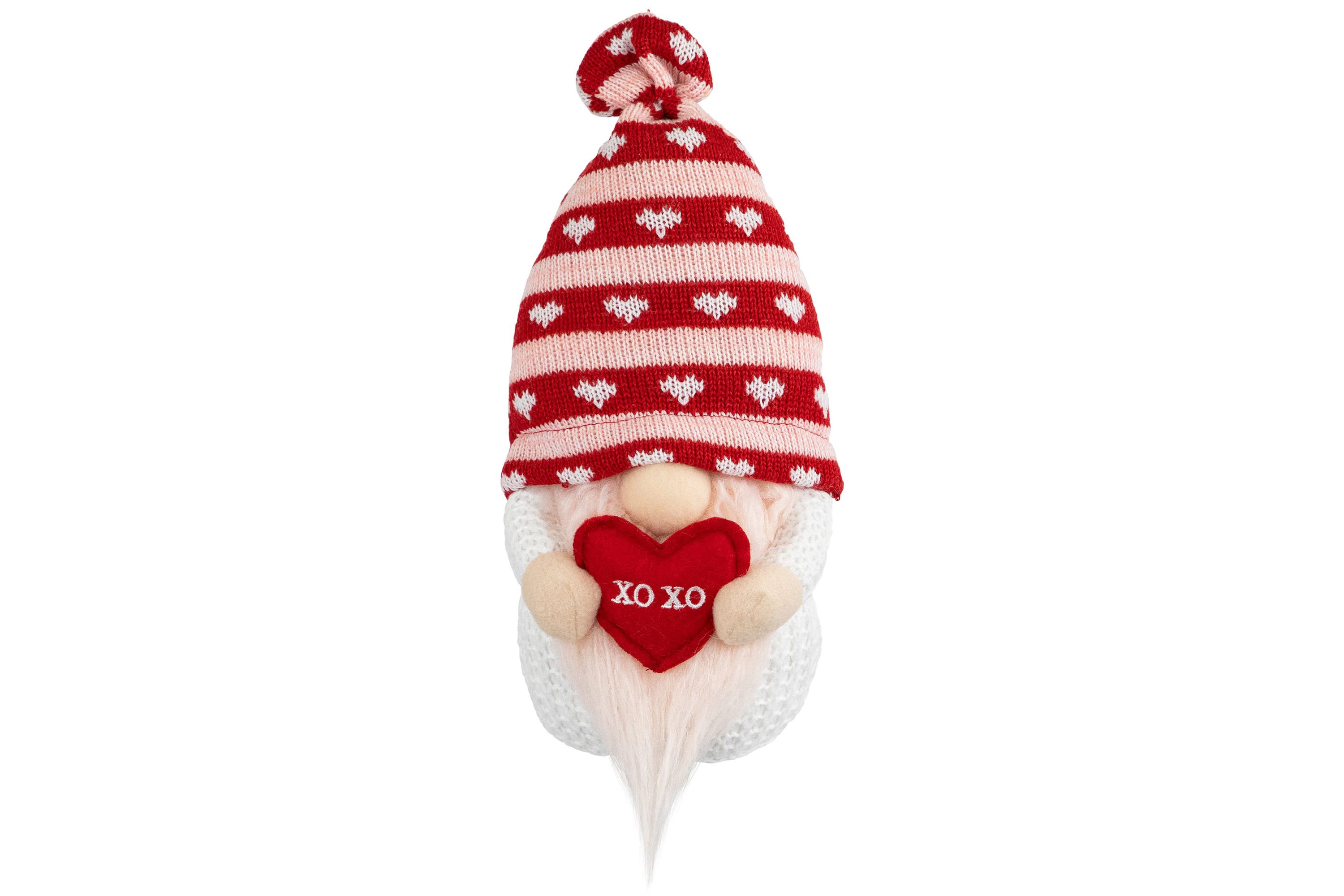 Plush "XOXO" Valentines Day Gnome - 10"