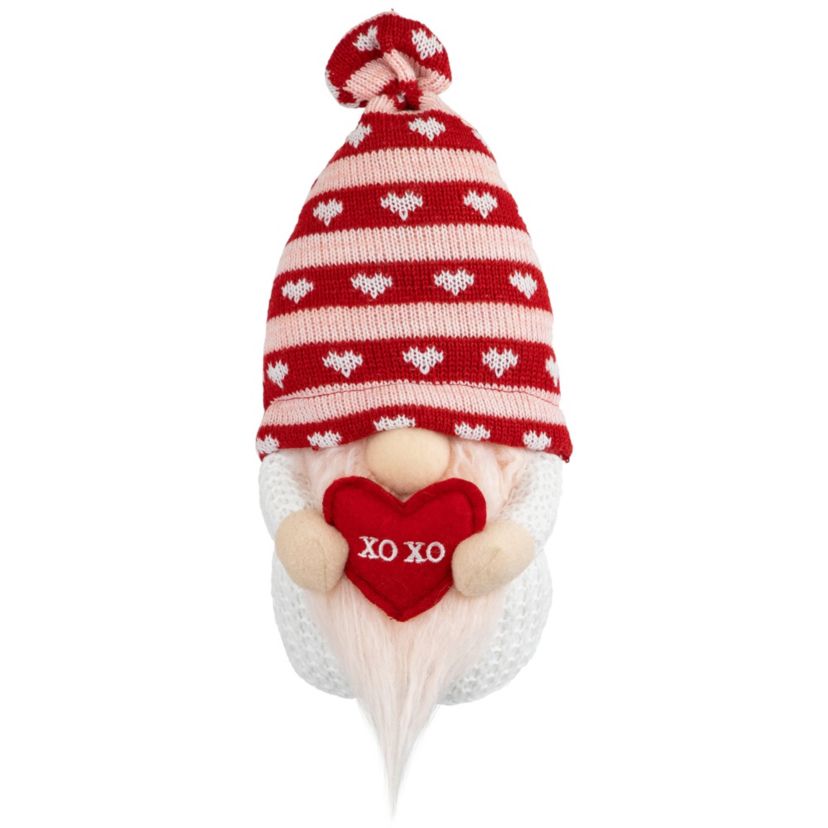 Plush "XOXO" Valentines Day Gnome - 10"