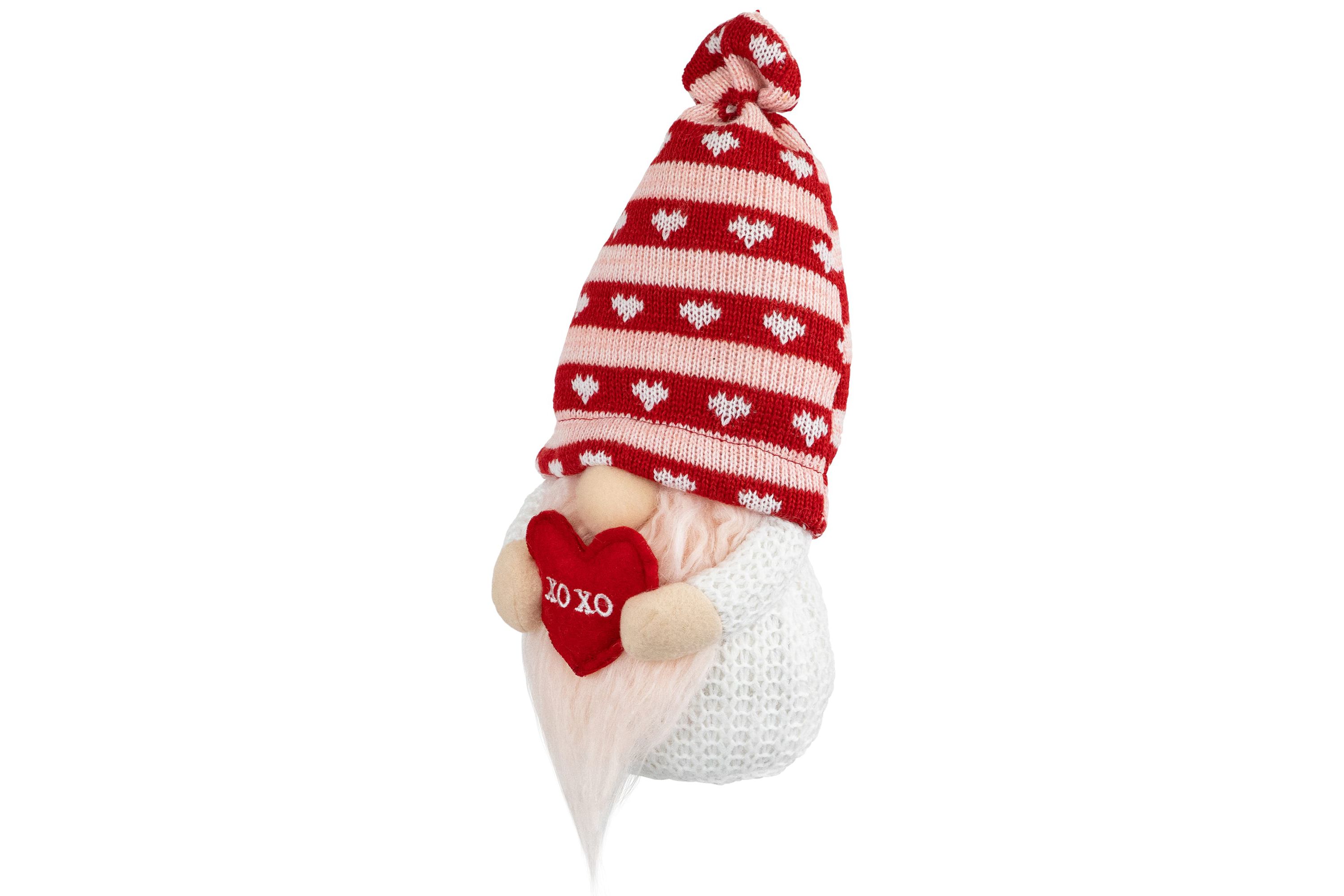Plush "XOXO" Valentines Day Gnome - 10"