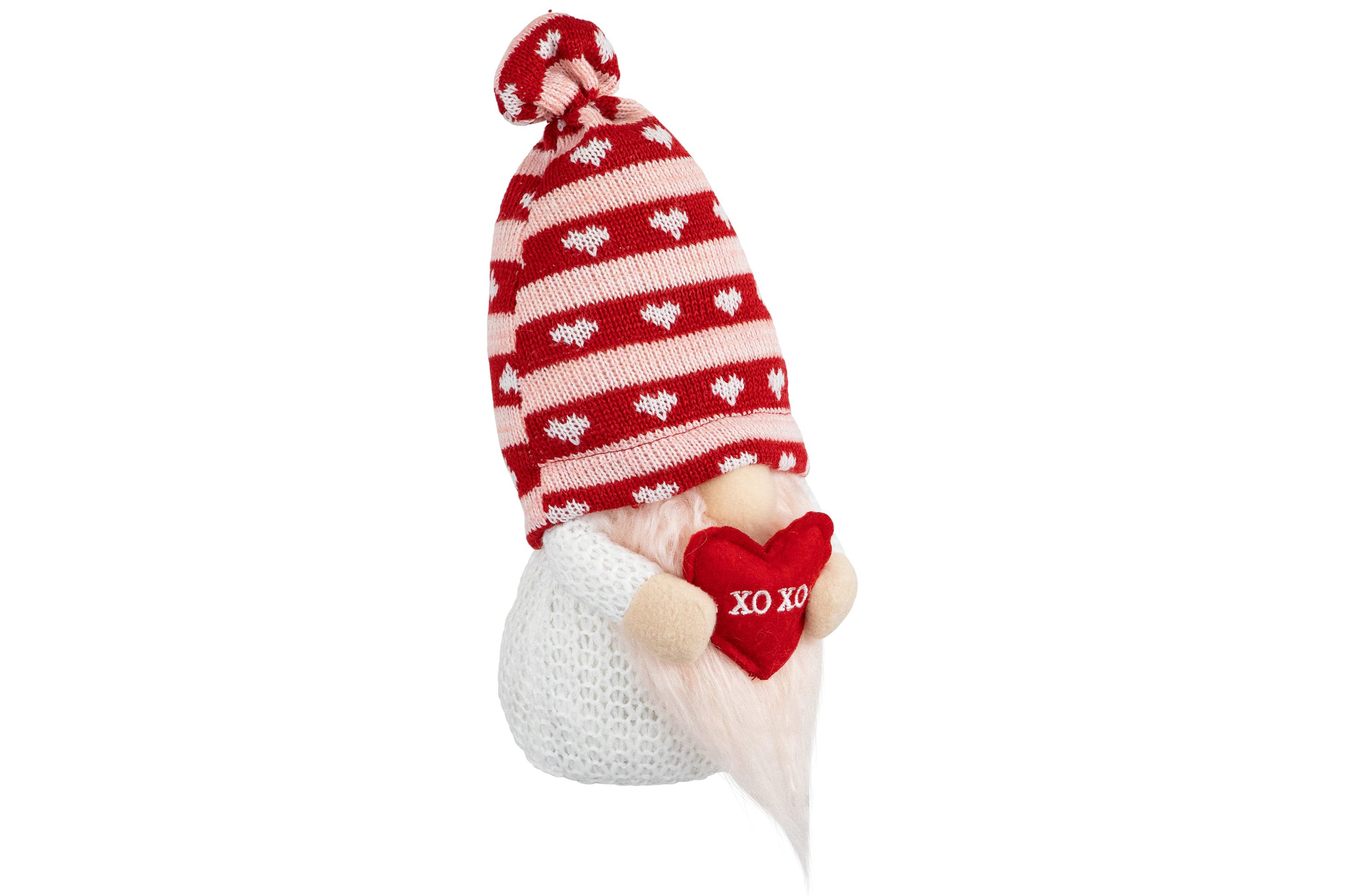 Plush "XOXO" Valentines Day Gnome - 10"