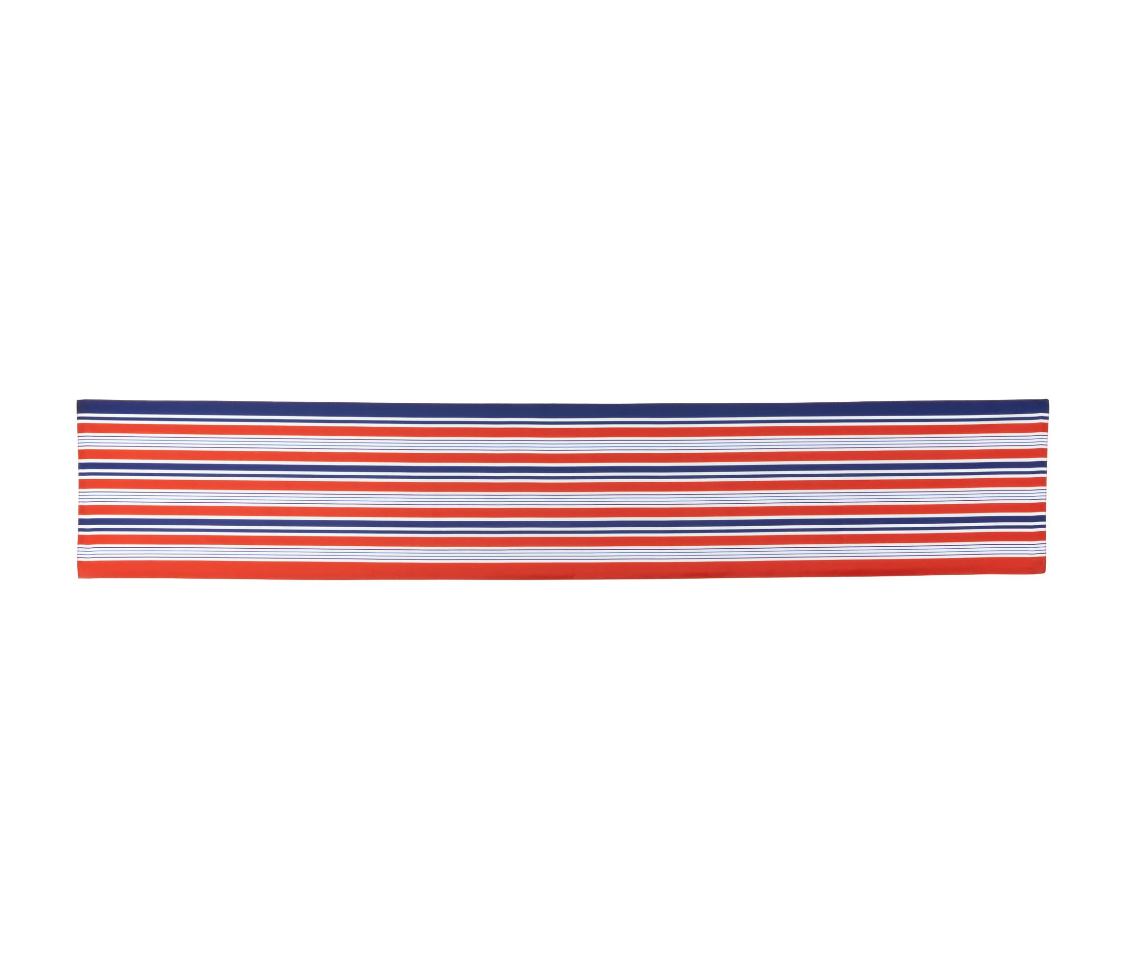 71" Red  White and Blue Americana Striped Table Runner
