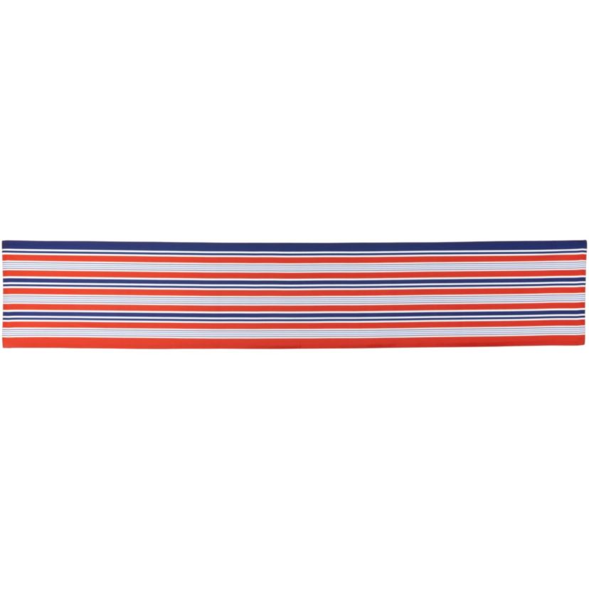 71" Red  White and Blue Americana Striped Table Runner