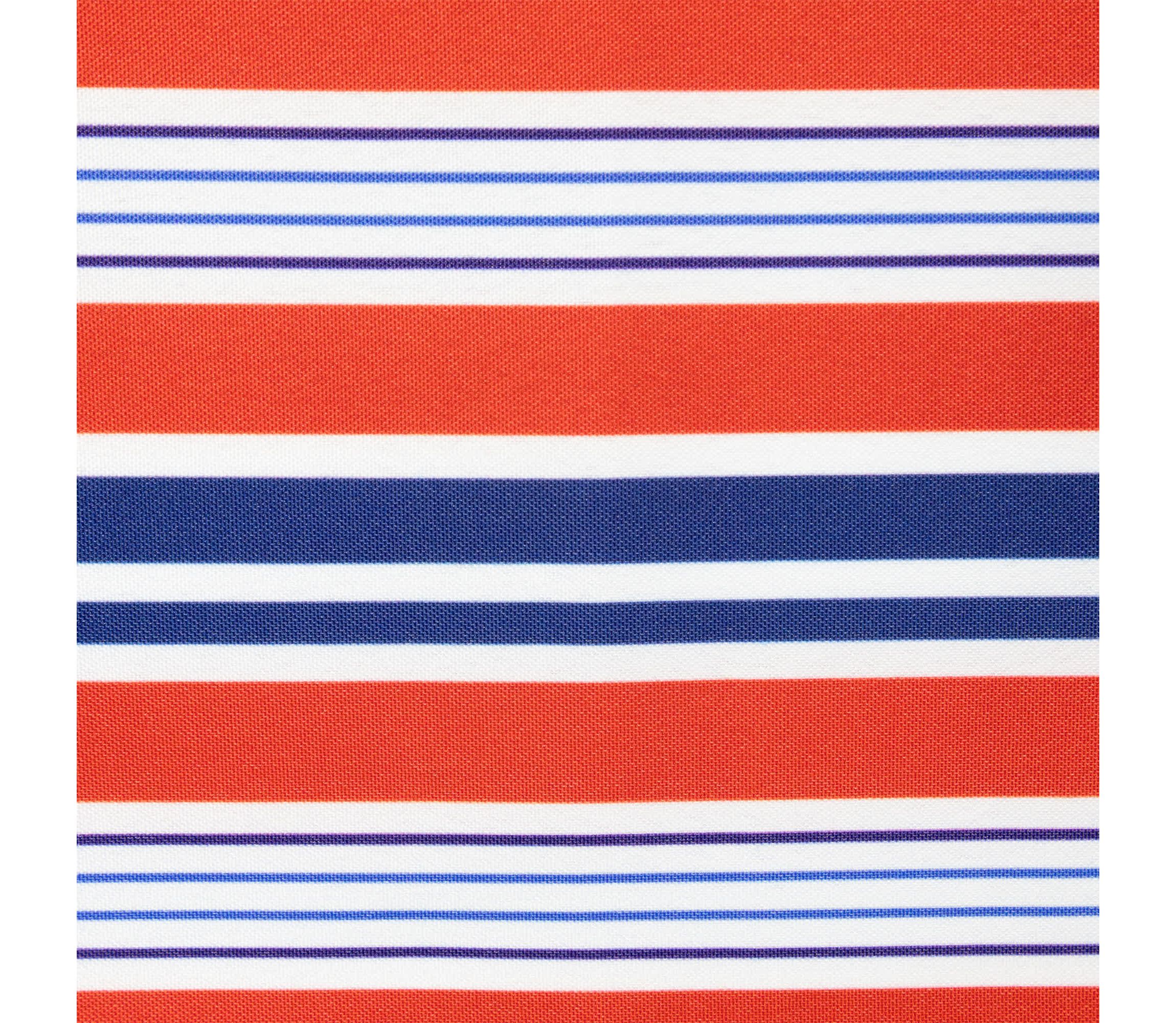 71" Red  White and Blue Americana Striped Table Runner