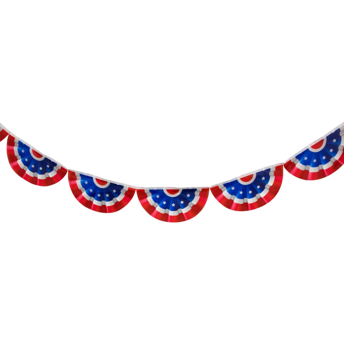9.75 Americana USA Flag Bunting Hanging Wall Banner