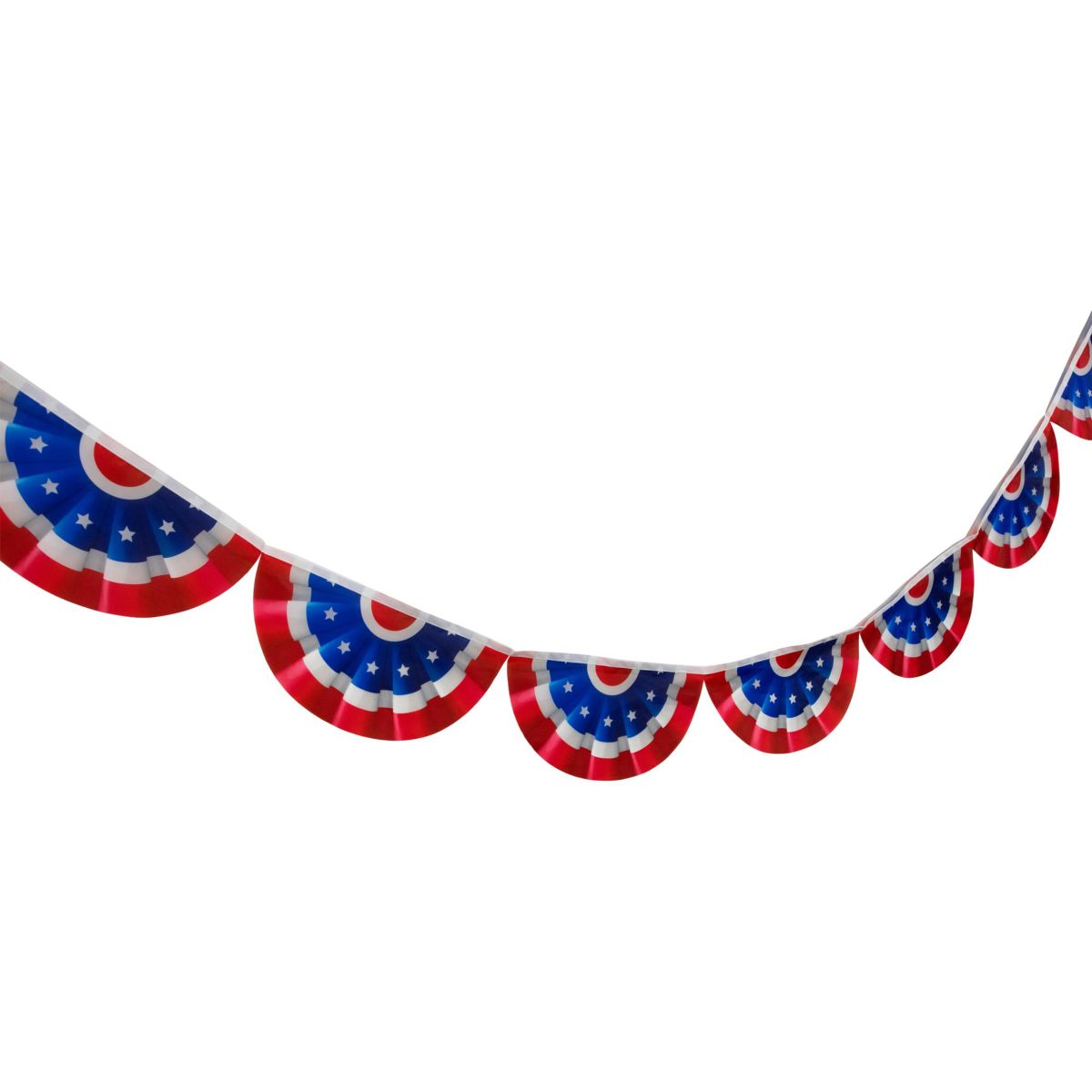9.75 Americana USA Flag Bunting Hanging Wall Banner