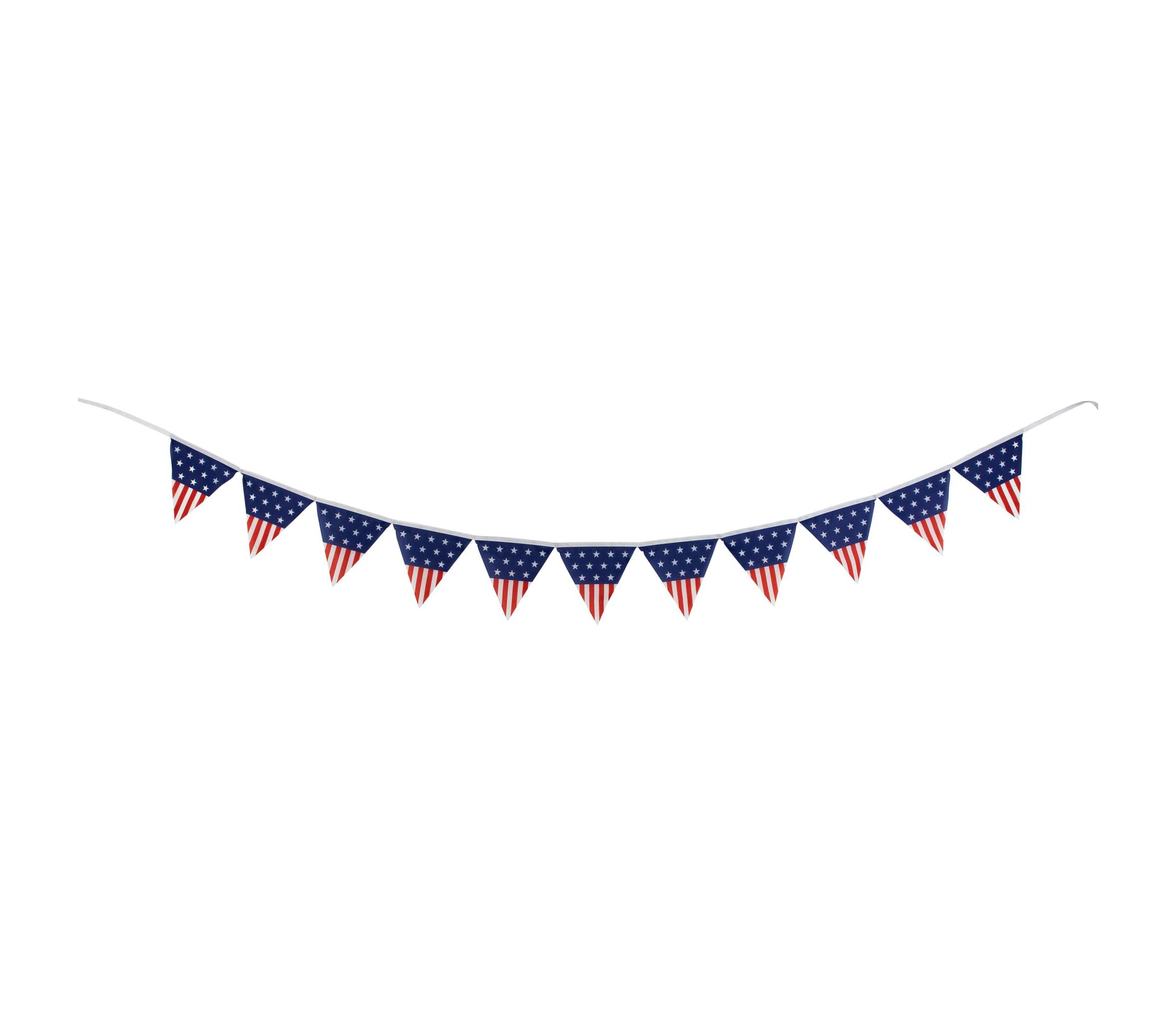 9.75 Americana Pennant USA Flag Hanging Wall Banner
