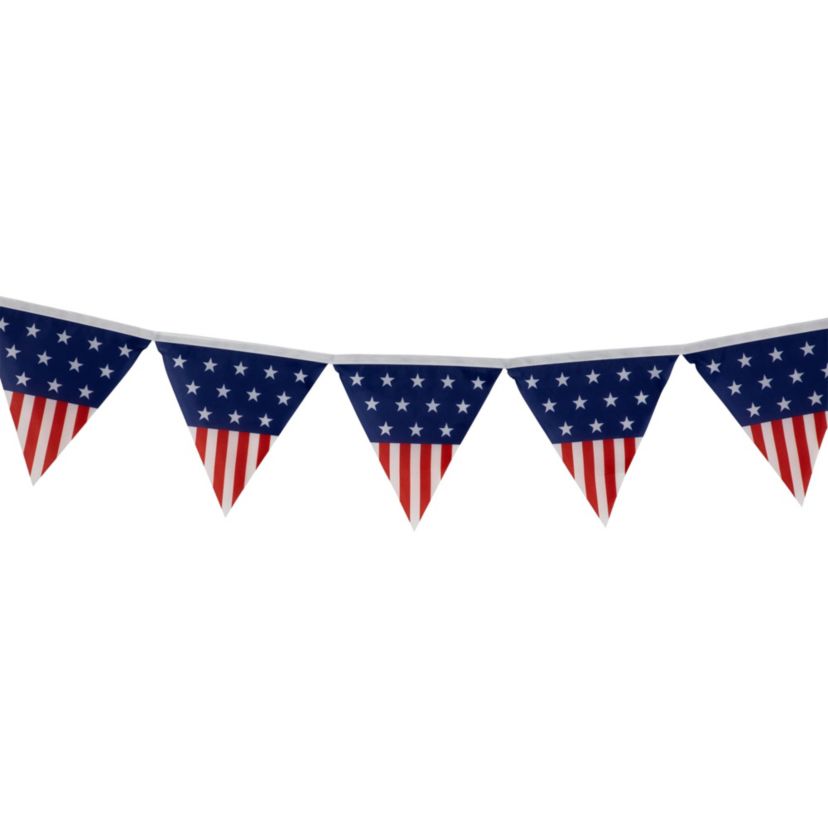 9.75 Americana Pennant USA Flag Hanging Wall Banner
