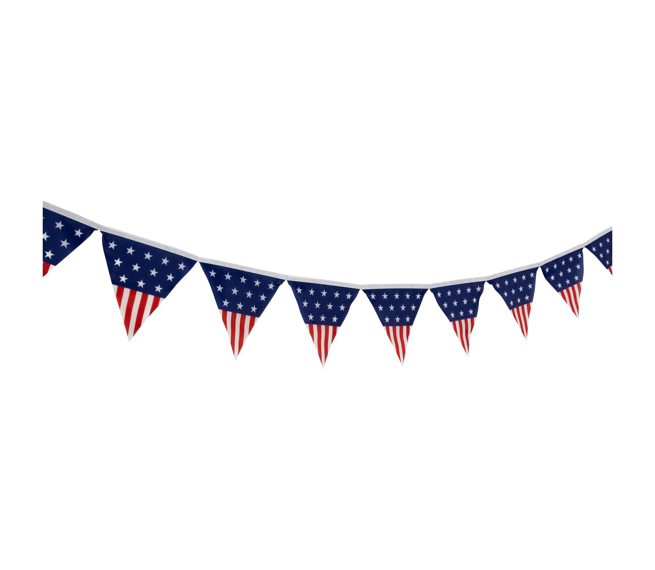 9.75 Americana Pennant USA Flag Hanging Wall Banner