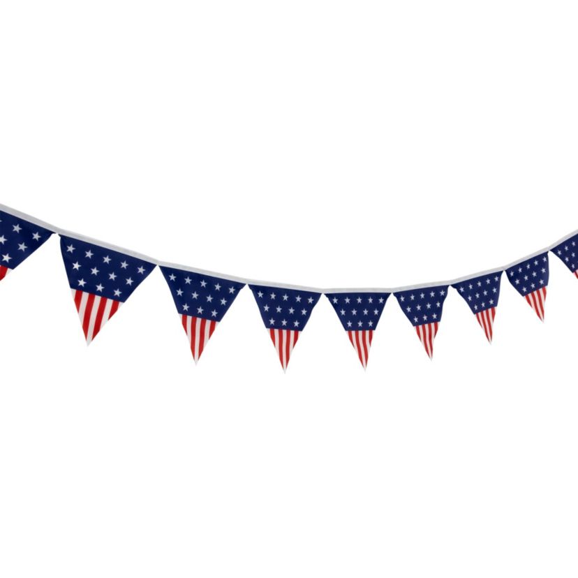 9.75 Americana Pennant USA Flag Hanging Wall Banner
