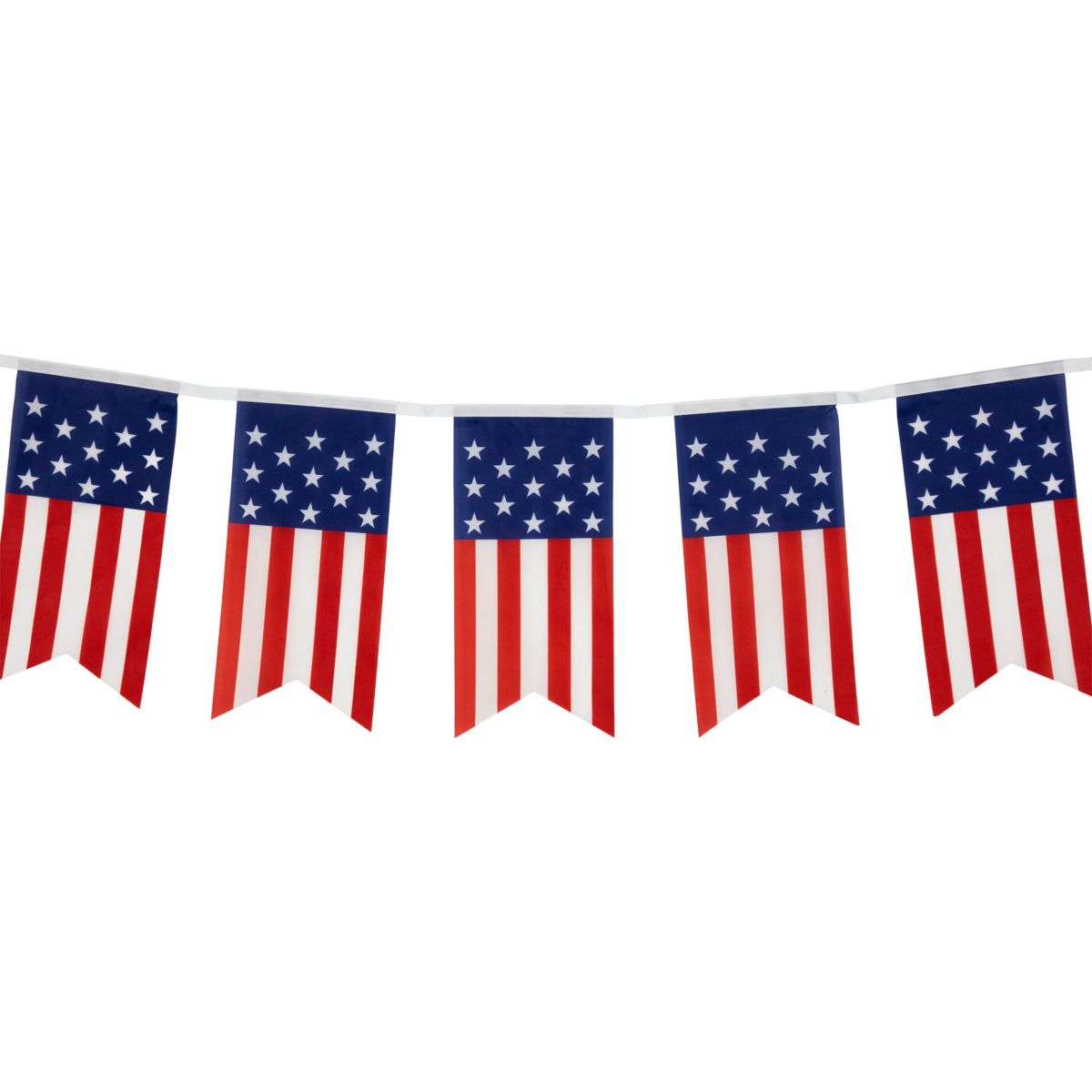 9.75 Americana USA Flag Swallowtail Hanging Wall Banner