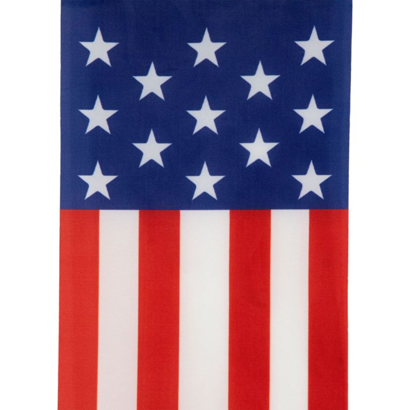 9.75 Americana USA Flag Swallowtail Hanging Wall Banner