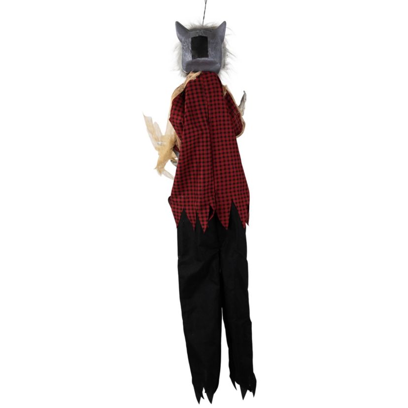 Animated Motion Activated Werewolf Halloween Decoration - 4