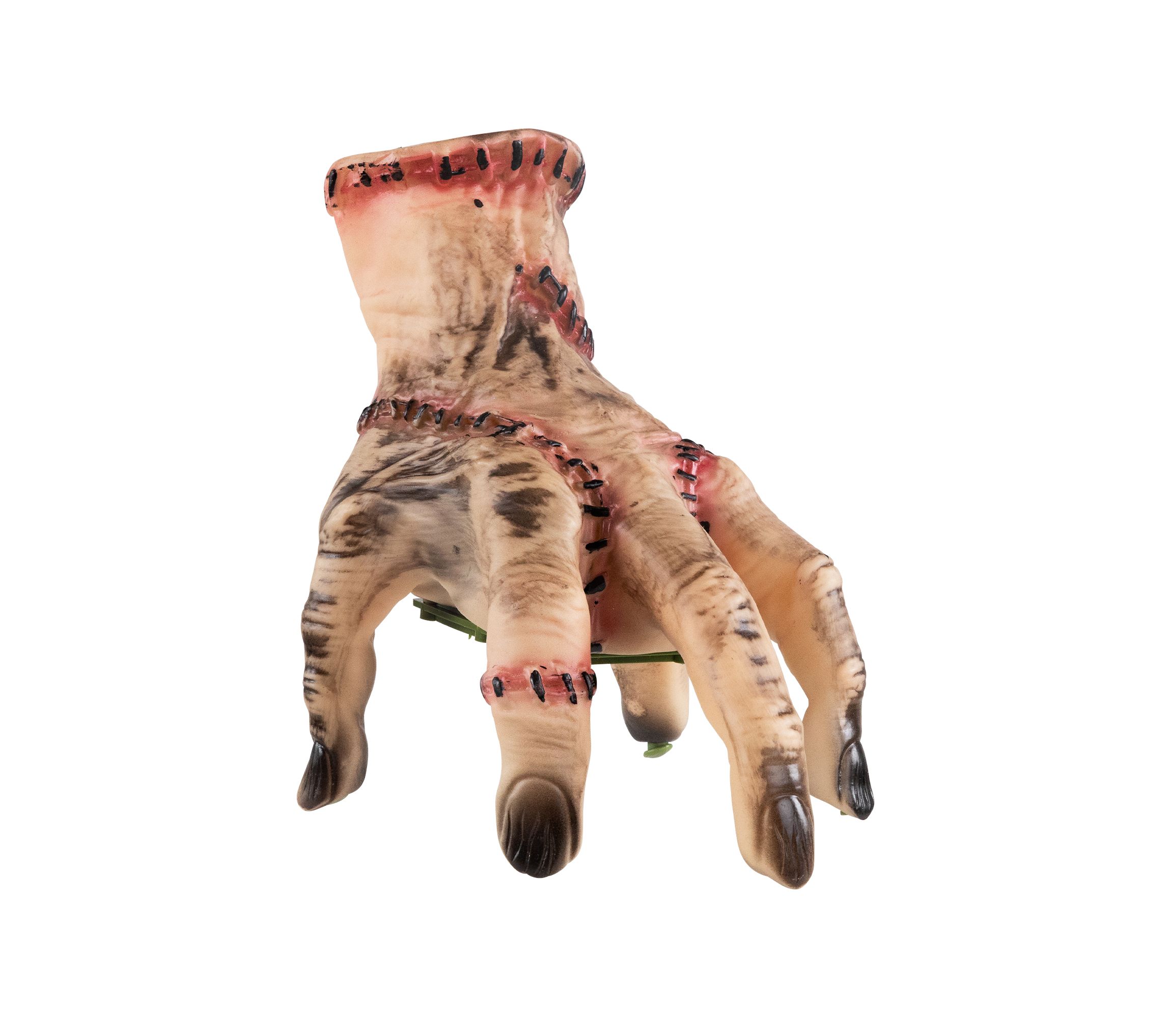Animated and Musical Severed Hand Halloween Decoration - 9.25"