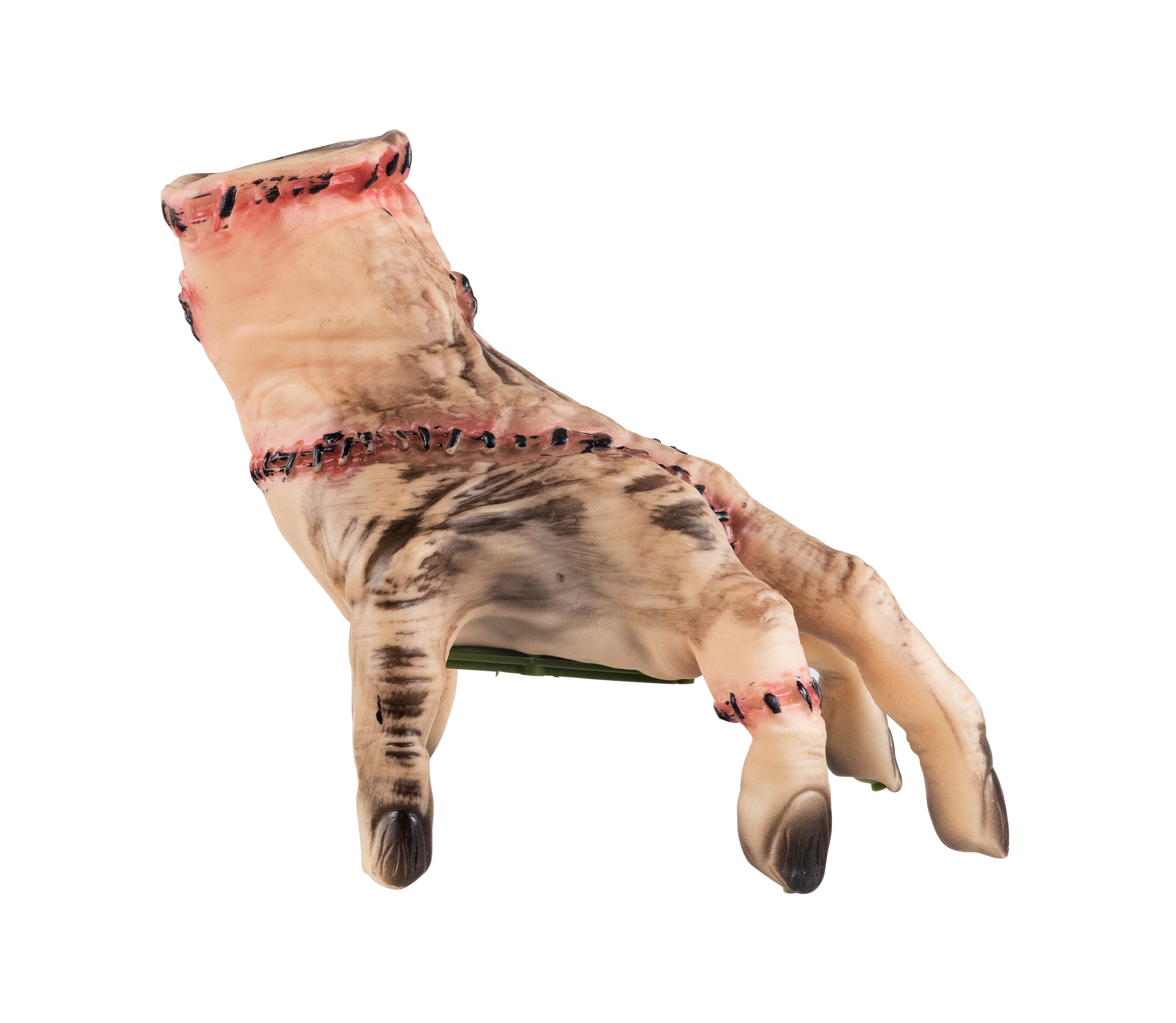 Animated and Musical Severed Hand Halloween Decoration - 9.25"