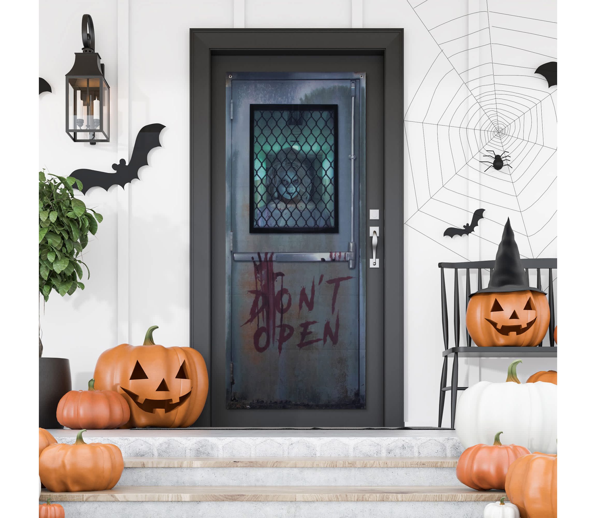 Dont Open Hospital Entryway Halloween Scary Door Decoration - 6