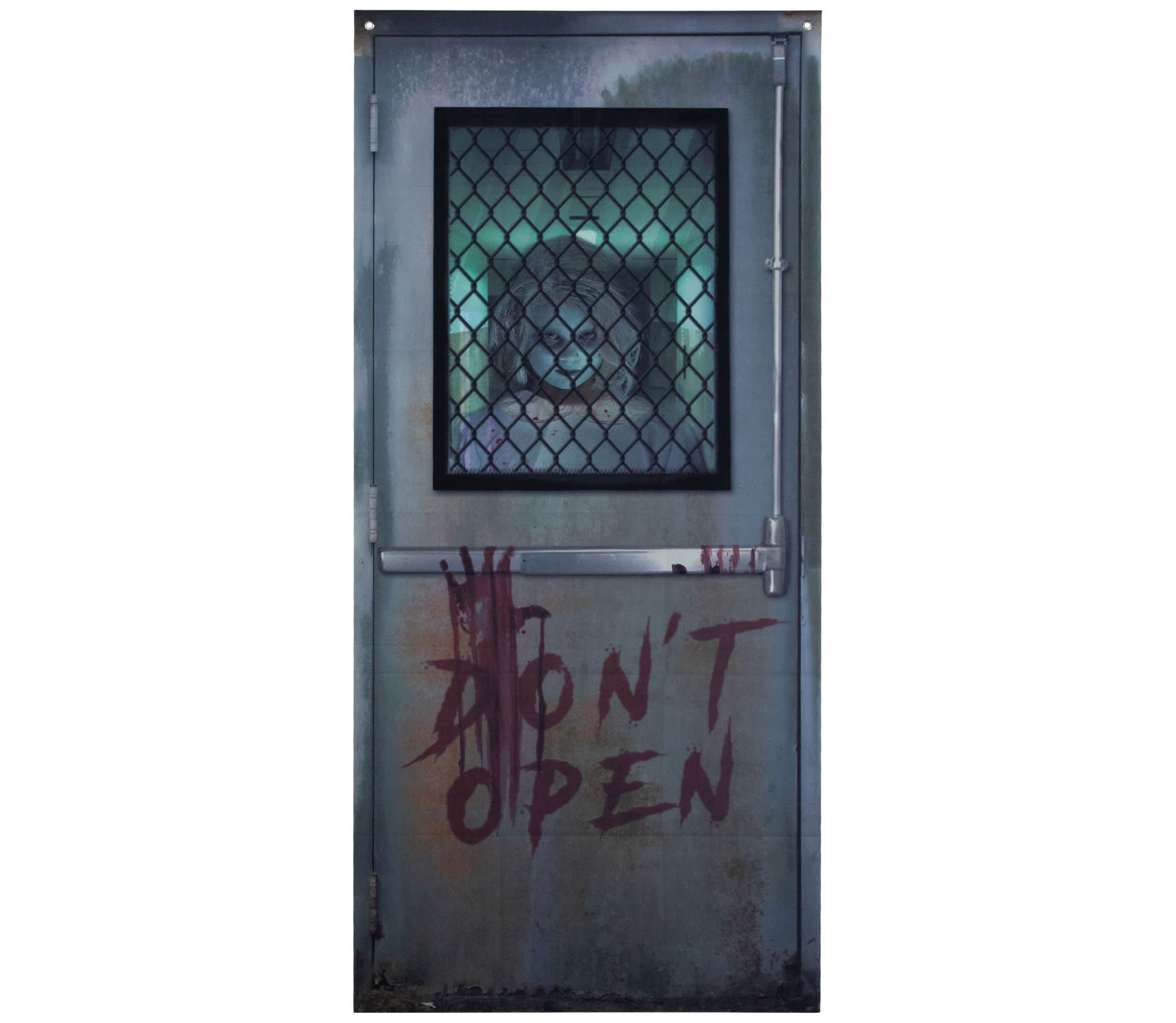 Dont Open Hospital Entryway Halloween Scary Door Decoration - 6