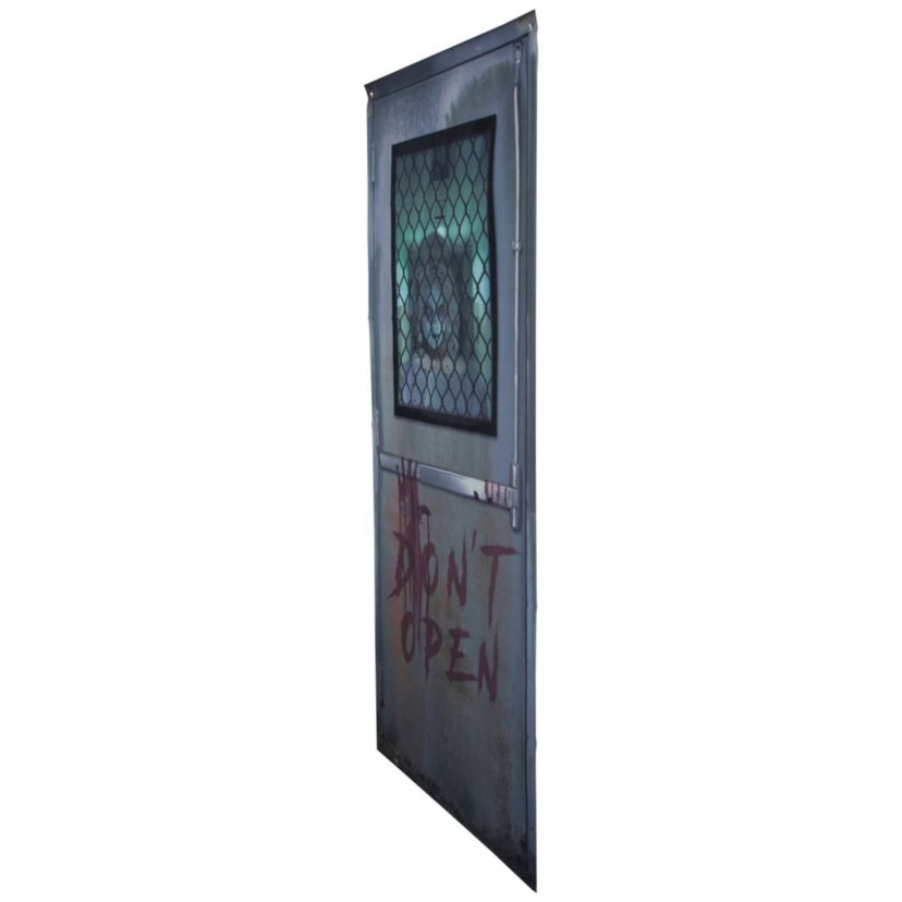Dont Open Hospital Entryway Halloween Scary Door Decoration - 6
