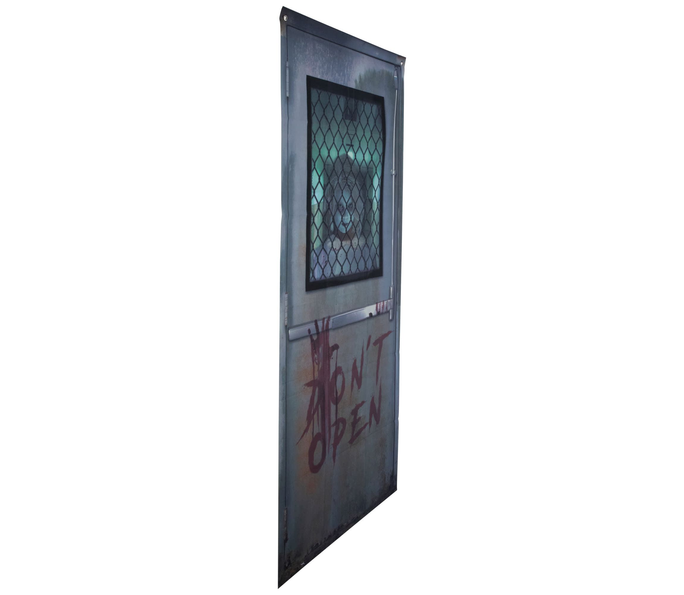 Dont Open Hospital Entryway Halloween Scary Door Decoration - 6