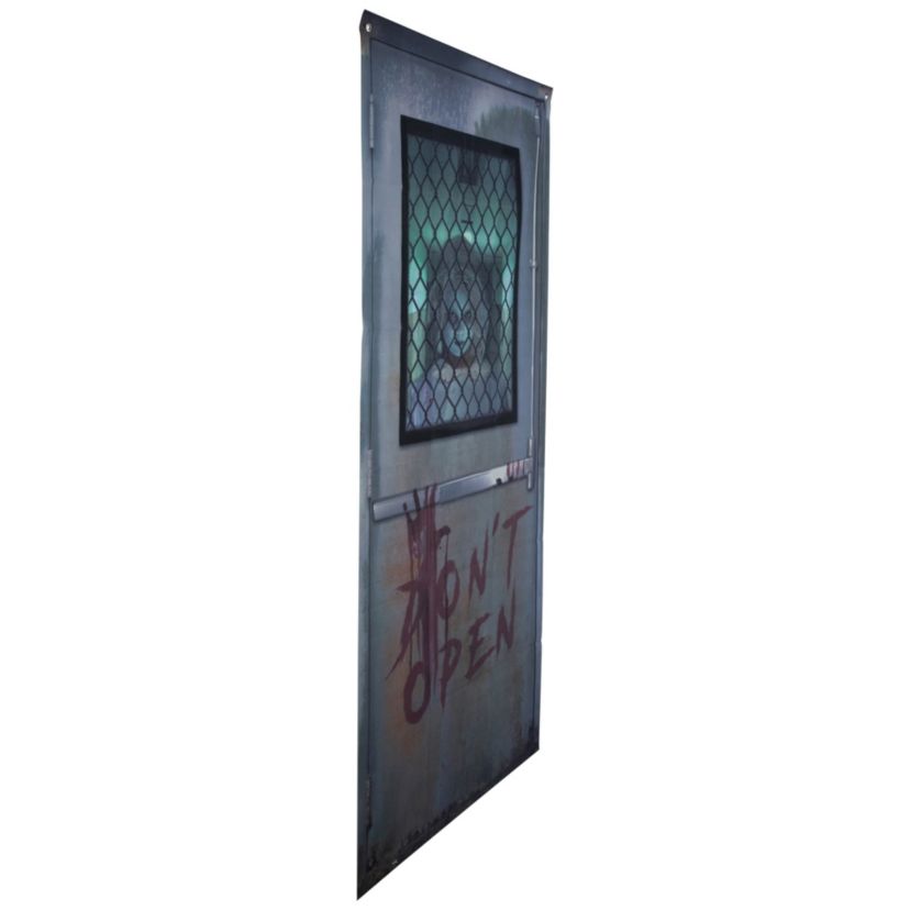Dont Open Hospital Entryway Halloween Scary Door Decoration - 6