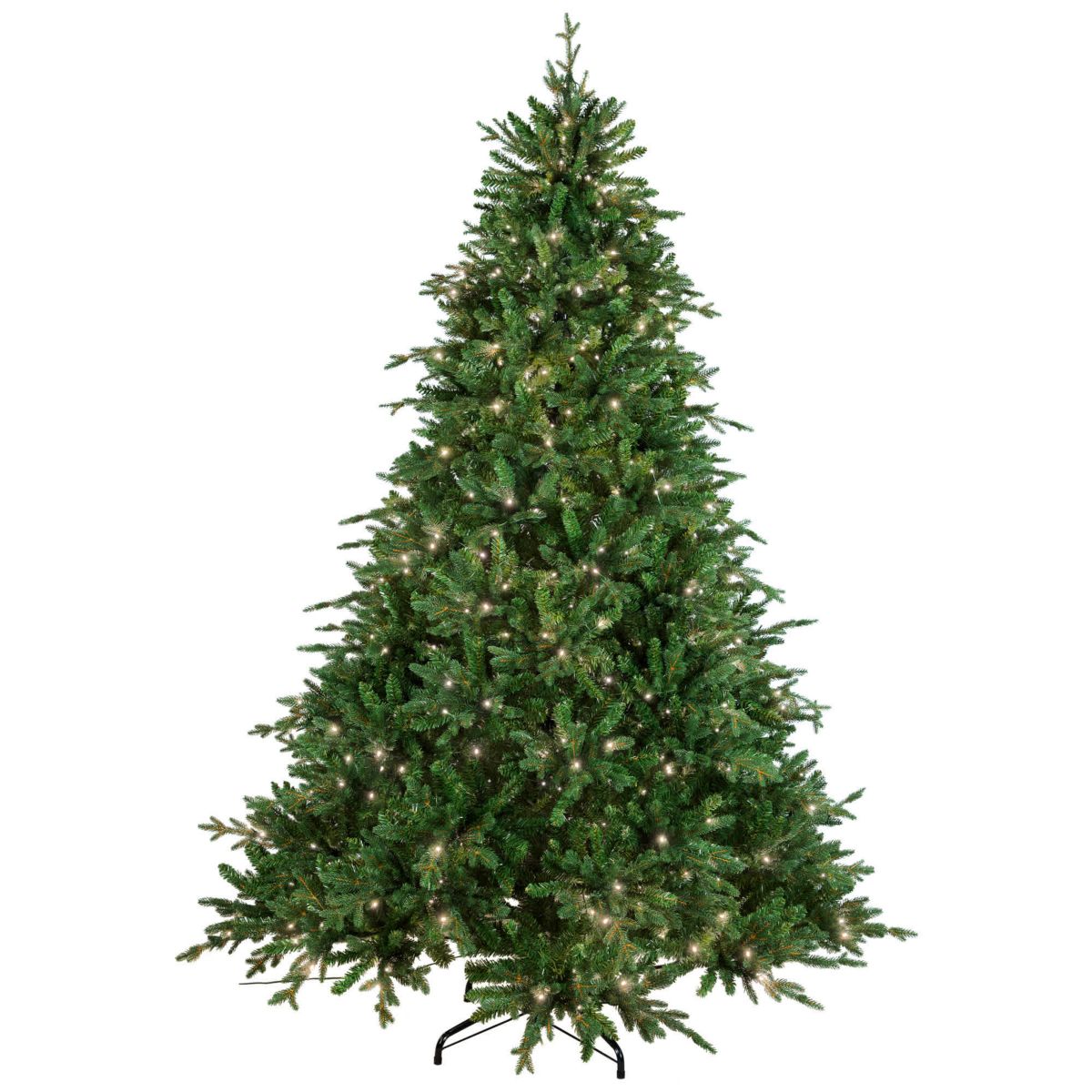 Real Touch™ Pre-Lit Cumberland Pine Artificial Christmas Tree - 12 Warm White LED