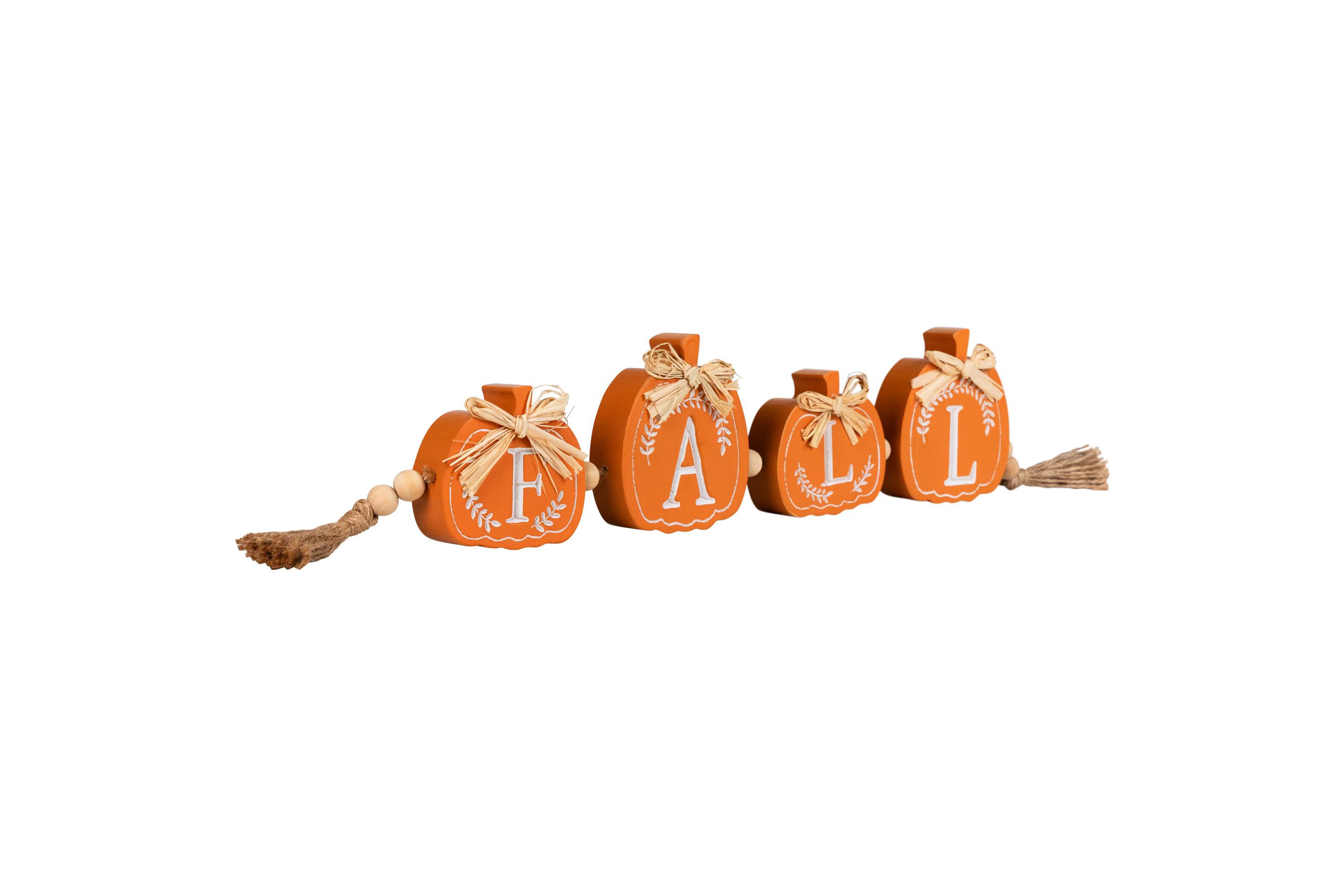 Mini Pumpkins Wooden Fall Harvest Sign - 22"
