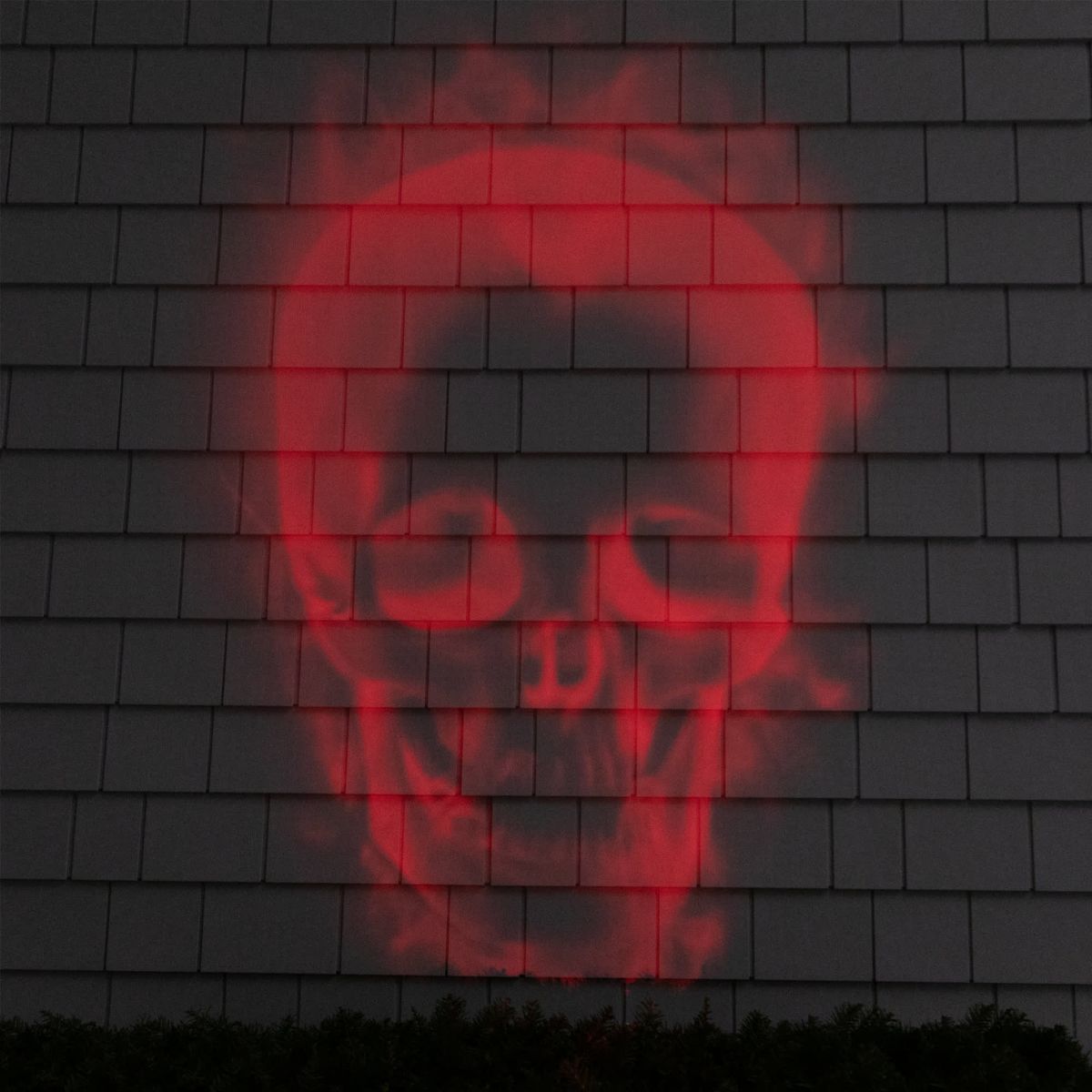 Halloween Skull Outdoor Light Show Projector - 8"