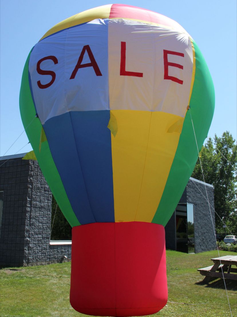Promotional Advertising Inflatable Hot Air Style Balloon - 16 - Multicolor