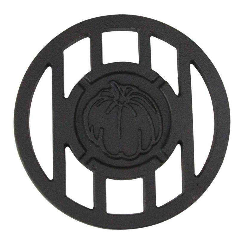 5.5" Fall Pumpkin Cast Iron Branding Grill Accessory