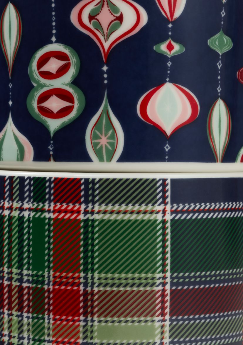 Sewing Down South x Crown & Ivy™ Holiday Stackable Mugs - Set of 2