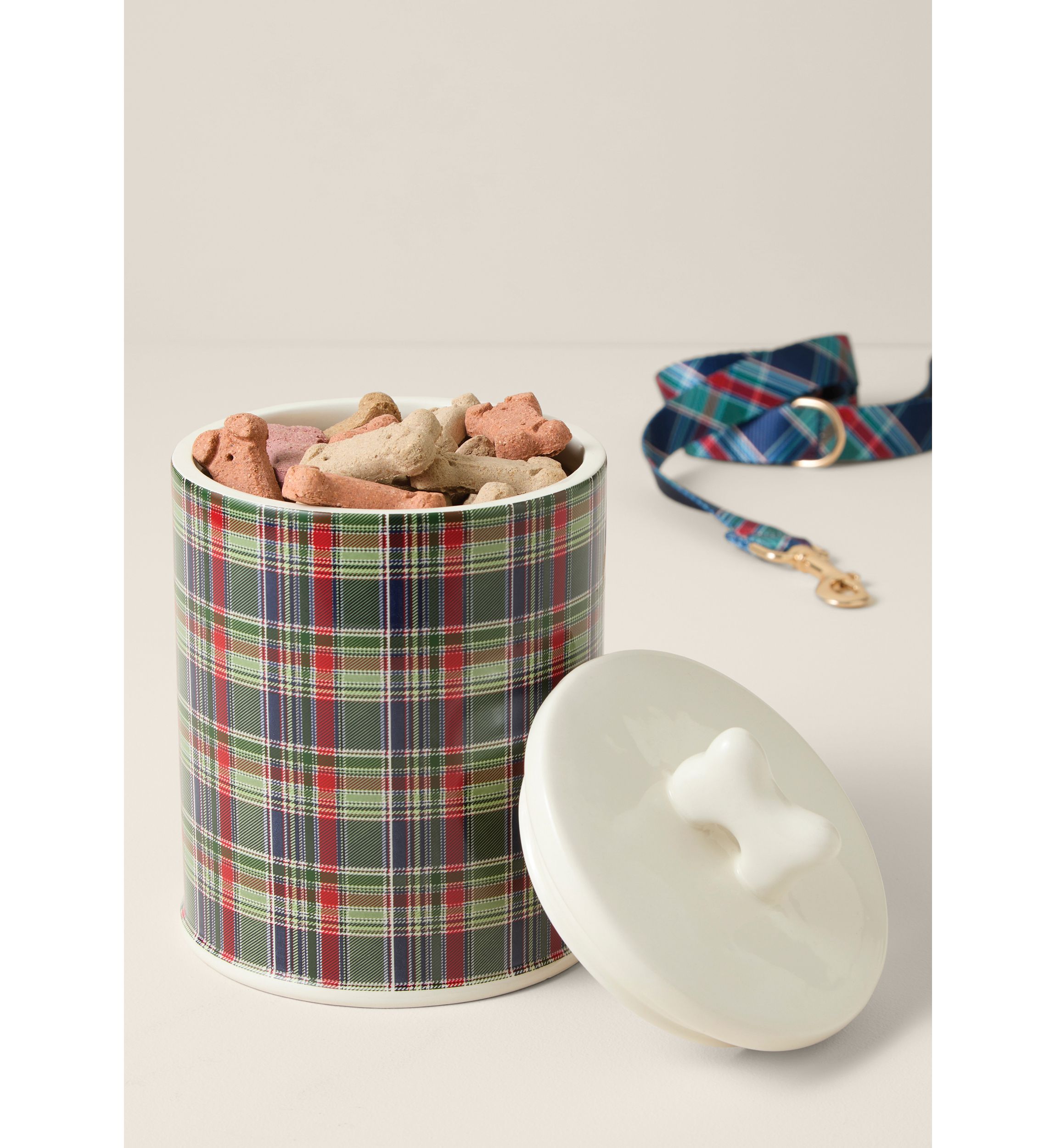 Sewing Down South x Crown & Ivy™ Plaid Pet Canister