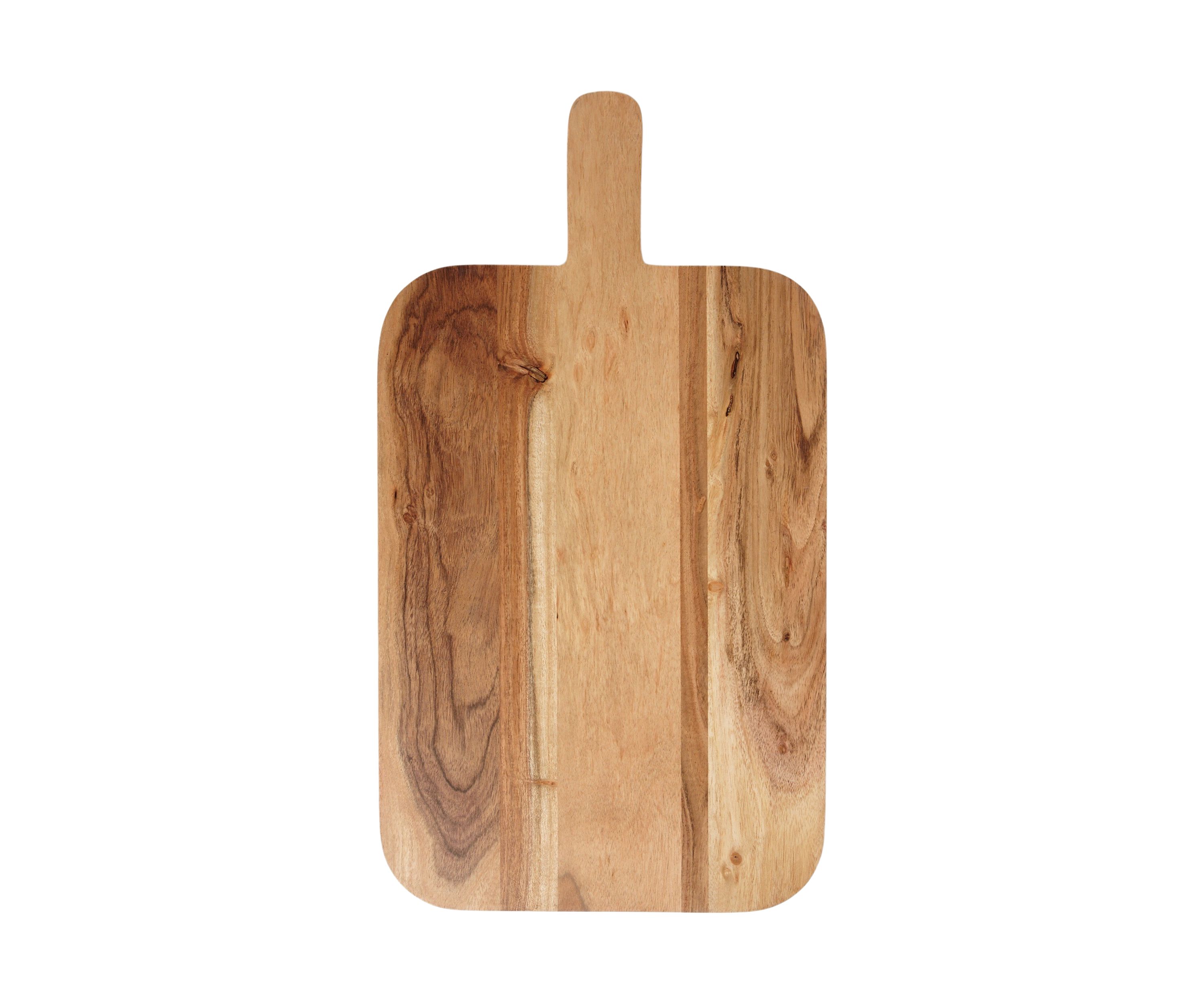 Rectangular Wood Cheese Board with Handle