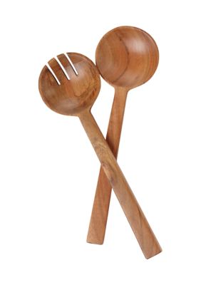 Crown & Ivy™ Wood Salad Servers