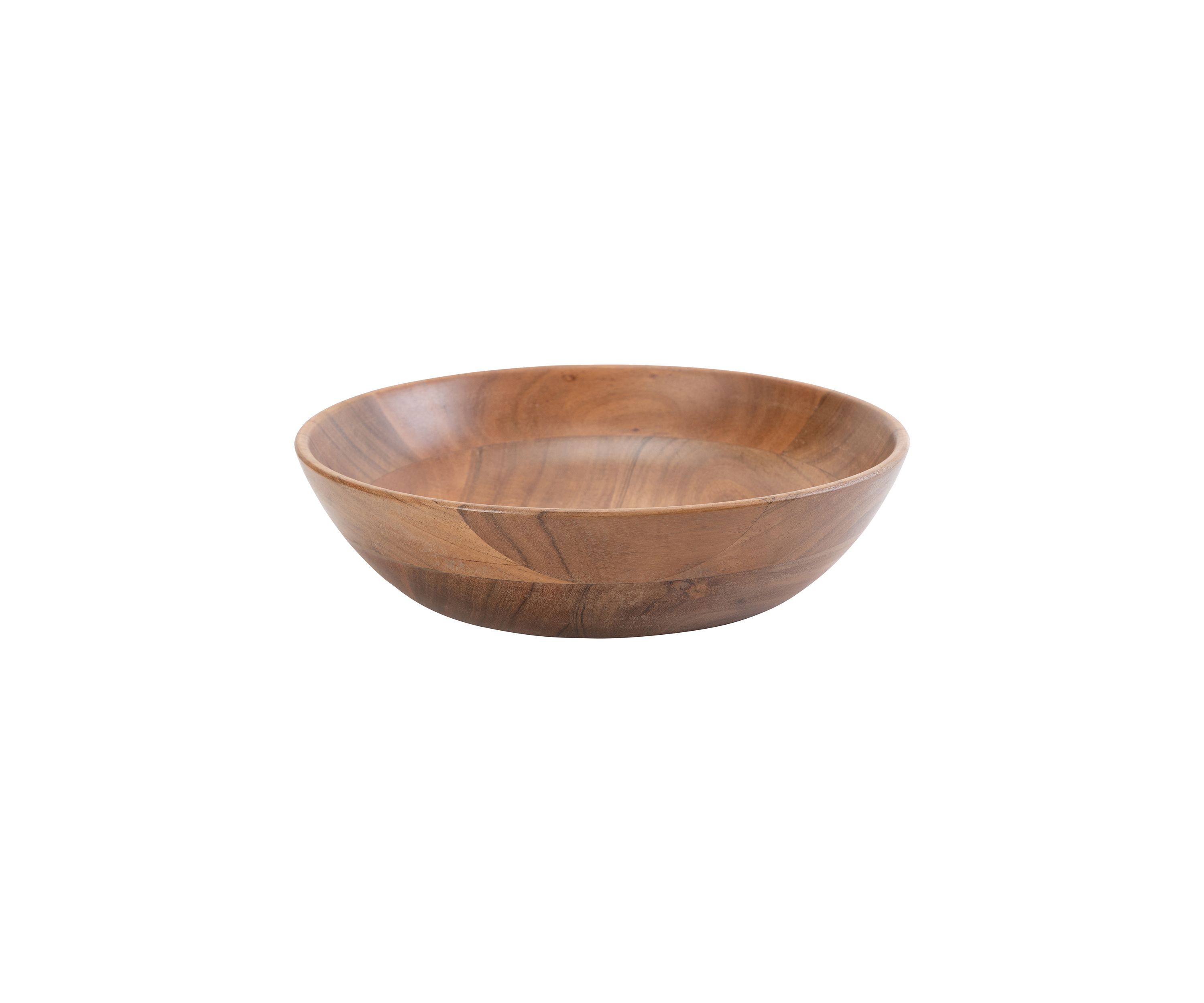 Acacia Wood Serving Bowl