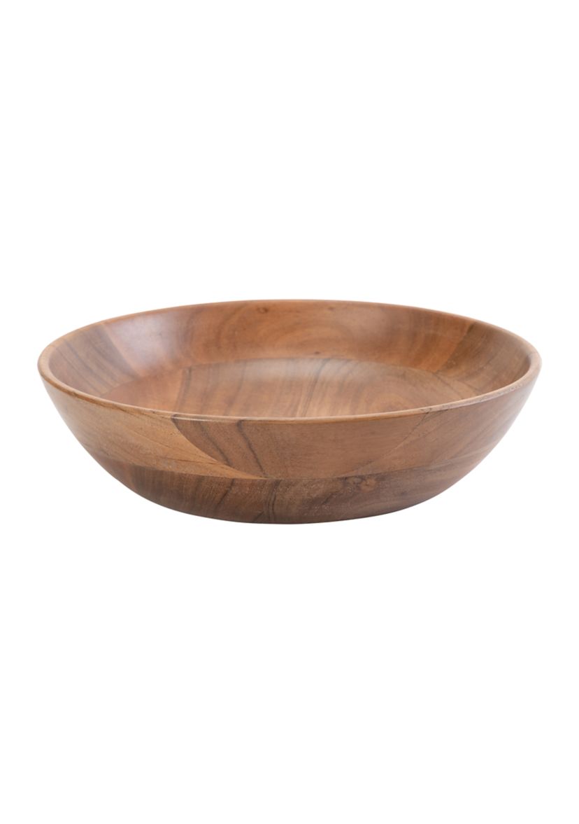 Acacia Wood Serving Bowl