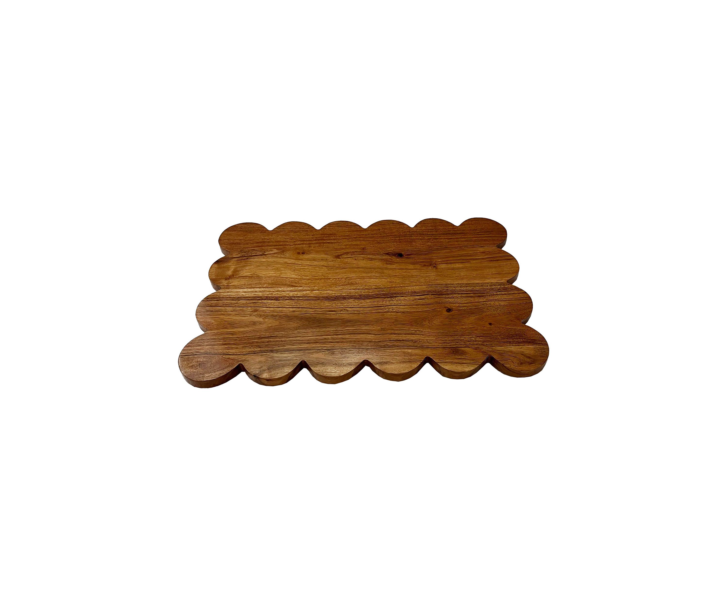 Scallop Wood Board